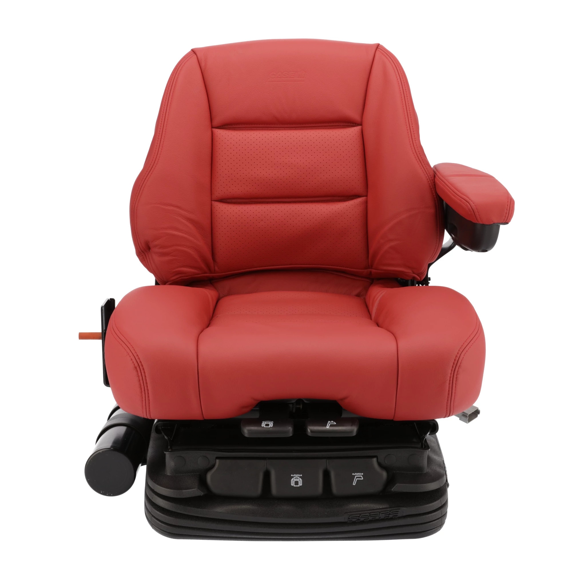 84162212 | Operator Seat - Air Suspension - Heated - Red Leather