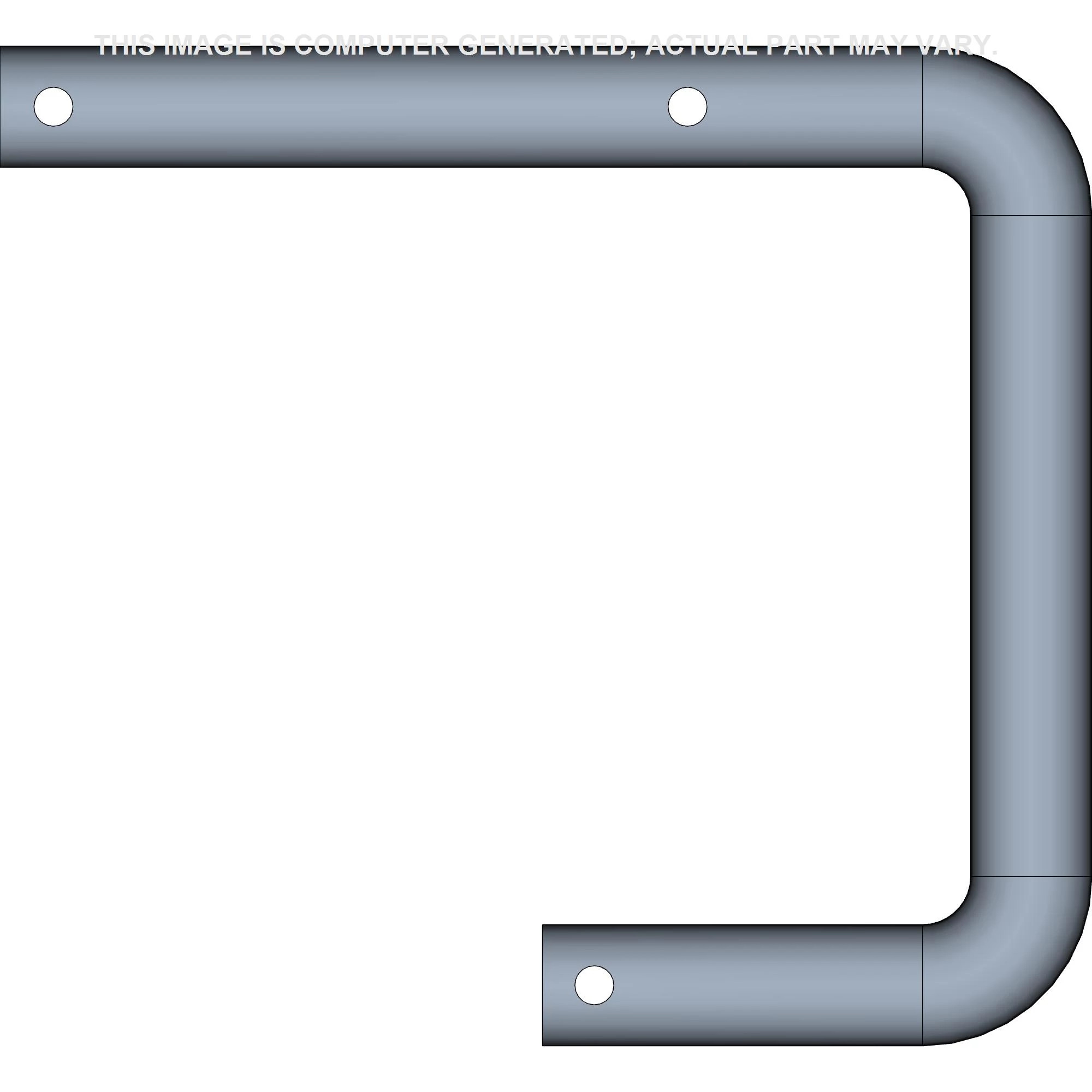 Retentor da correia de acionamento do alimentador - Zincado - 143 mm C x 131 mm A x 16 mm L