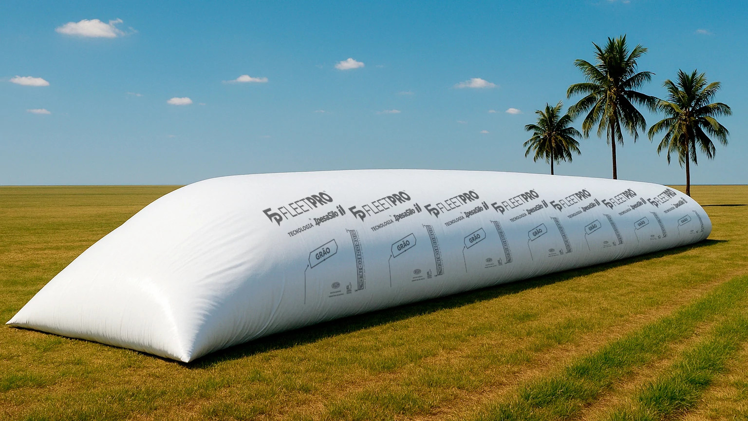 SILO BOLSA FLEETPRO® | IpesaSilo® 9 PÉS, 60m GRAO