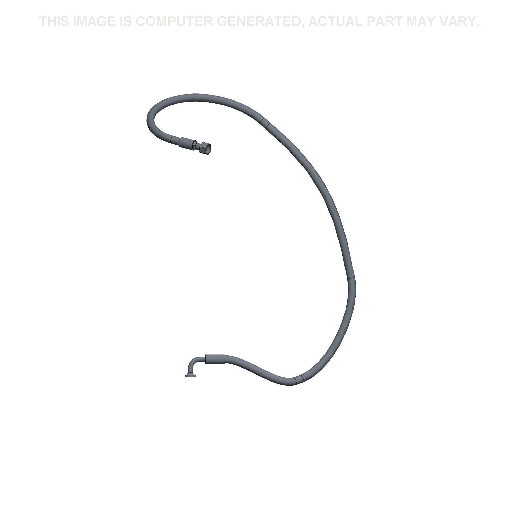 Upper Front Wheel Motor Port Hose - 19.05 mm ID x 2946.4 mm L