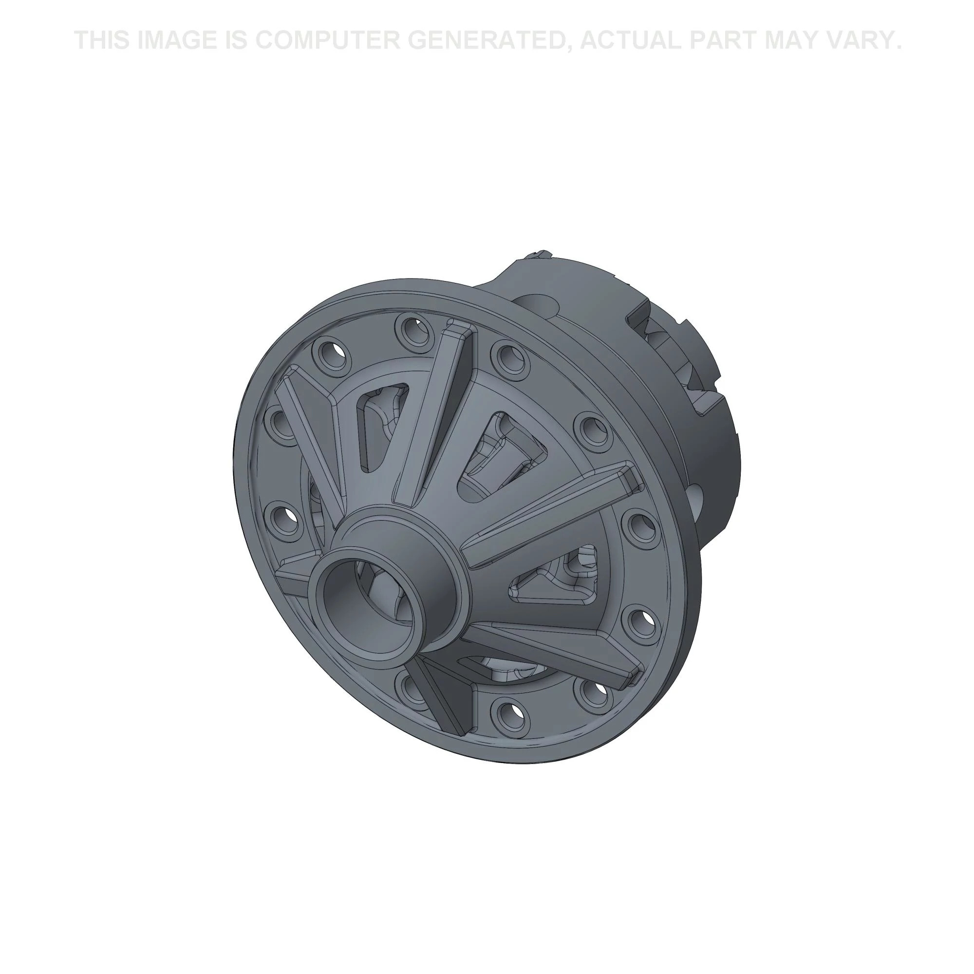 Alojamento para diferencial do eixo traseiro