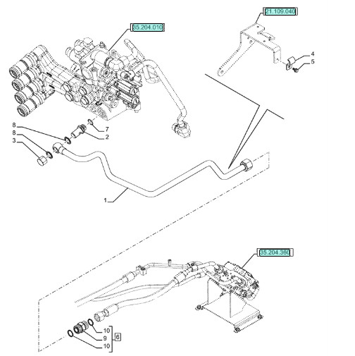 DIA KIT, TRACTOR | CASEIH | EU | IT