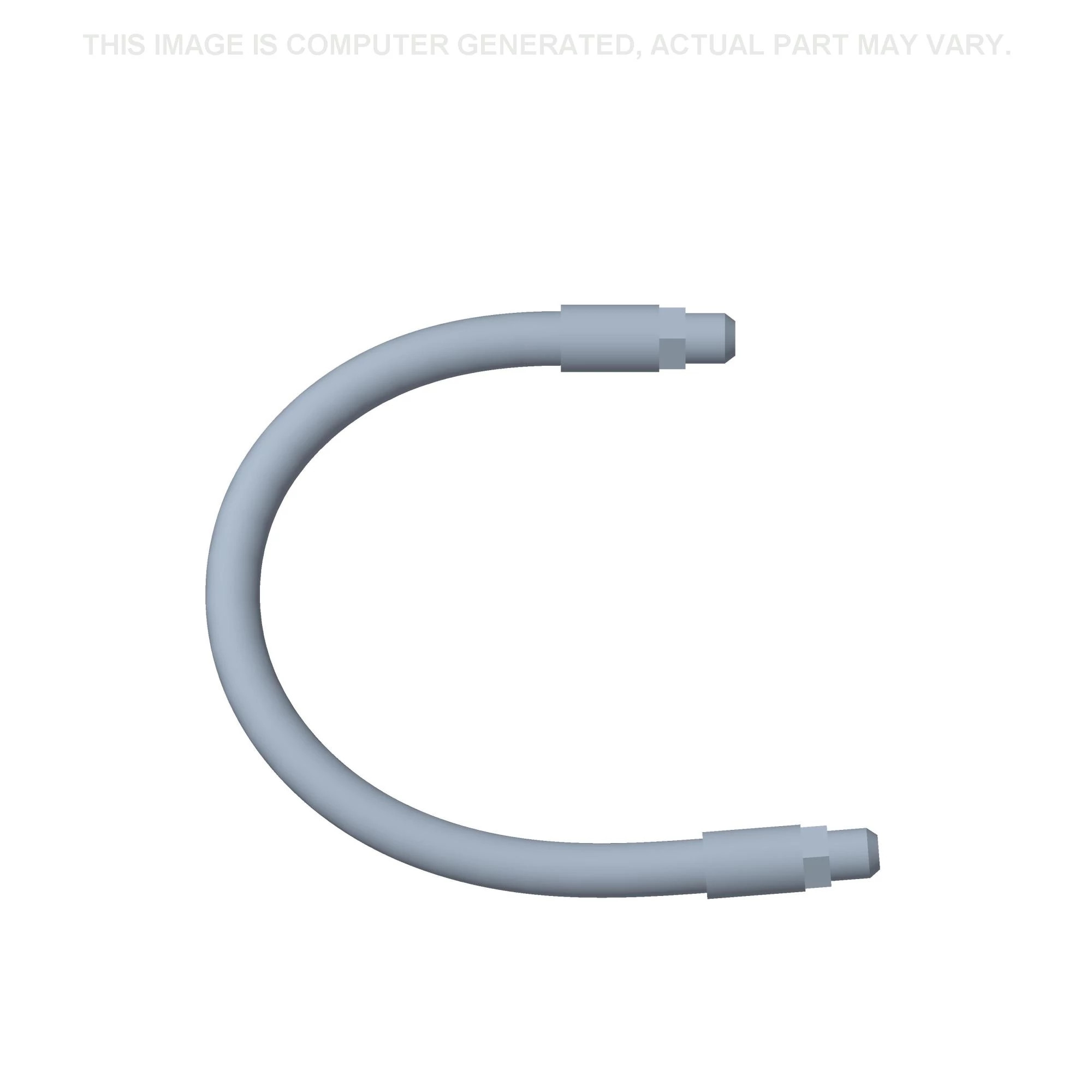 Bucket Cylinder Hose - SAE 100R16 - 12.7 mm ID x 561 mm L