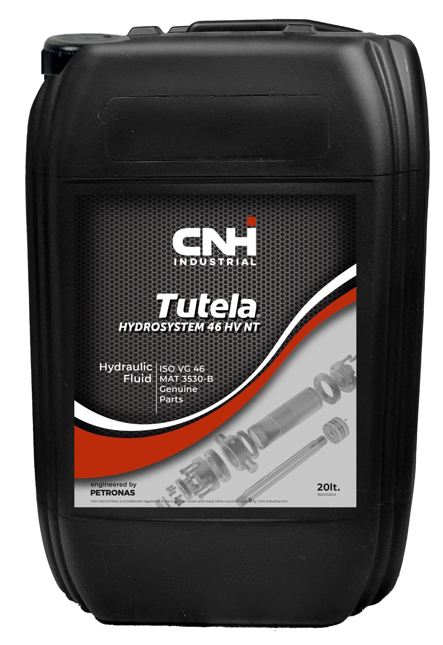 Huile hydraulique Tutela® HYDROSYSTEM 46 HV NT - MAT 3530-B - 20 L | CASEIH | FR | FR