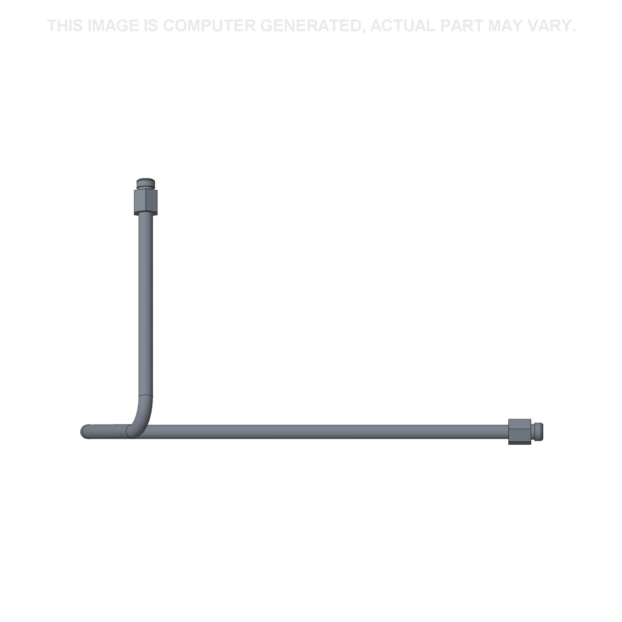 High-Flow Hydraulic Auxiliary Tube - 15.88 mm OD x 516 mm L