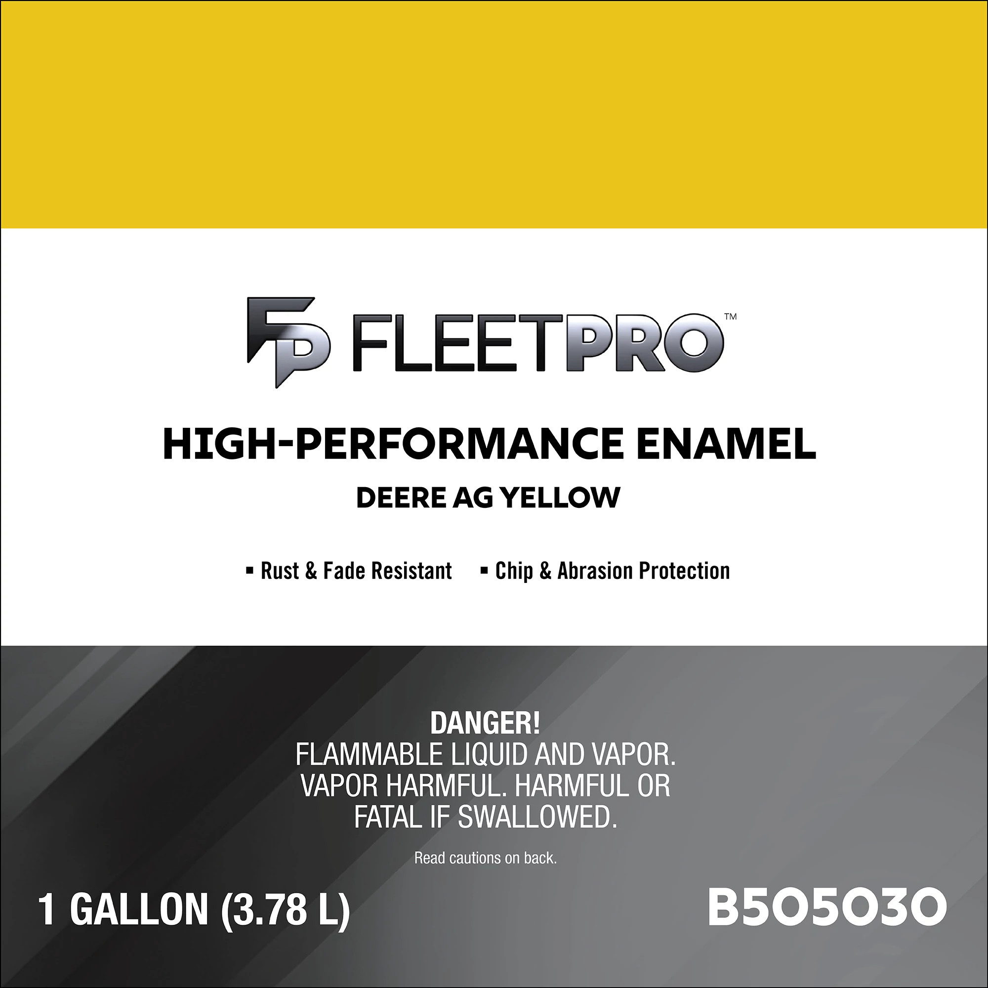 Peinture émail jaune Deere Ag - Bouteille d'1 gal/3,784 L | CASECE | CA | FR
