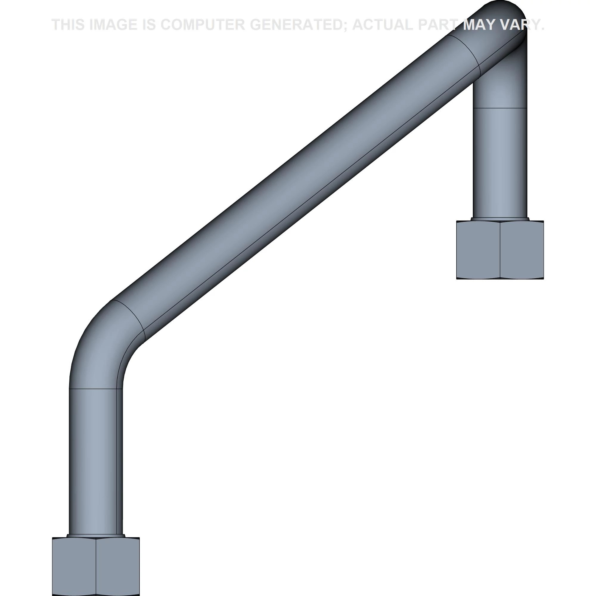 Loader Lift Rod End Tube - 25.40 mm OD