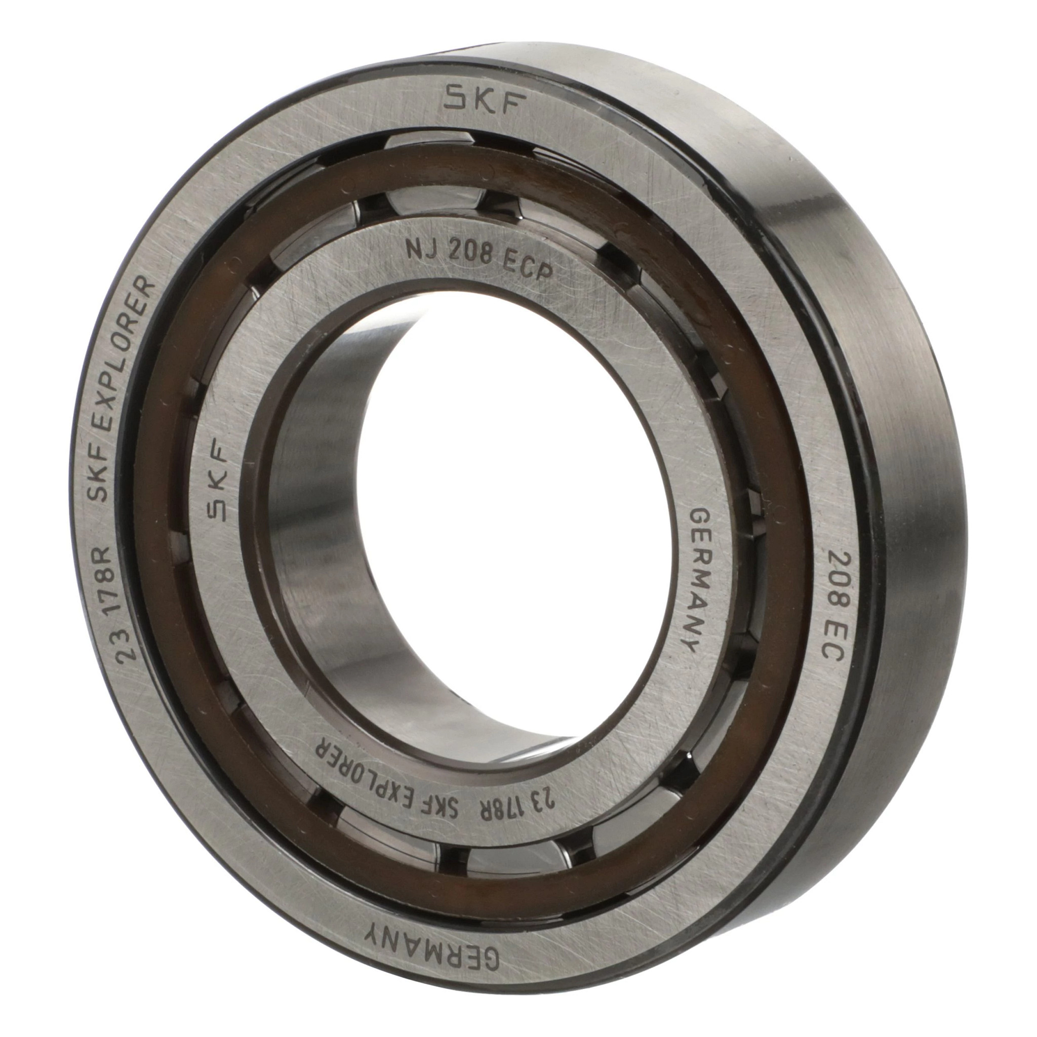 Rolamento do rolete cilíndrico - ISO NJ 208 ECP