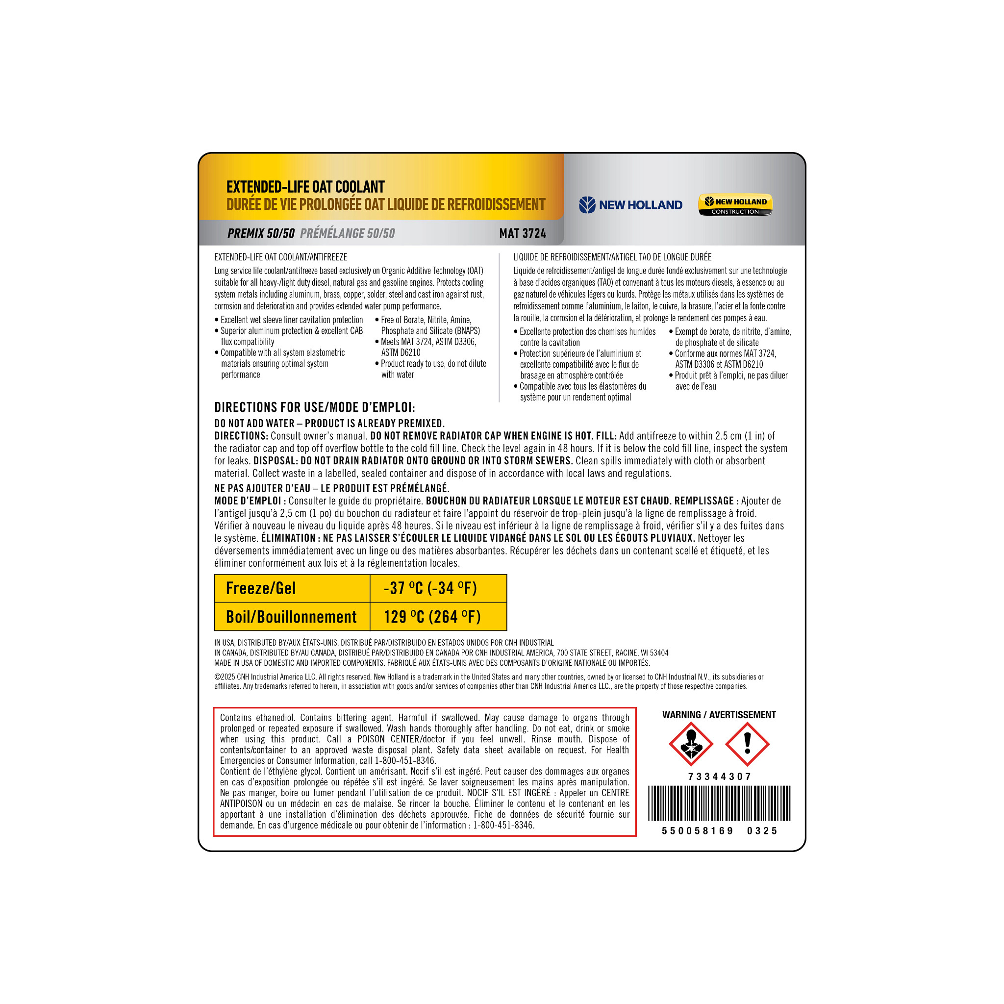 ANTIGEL | CASEIH | CA | FR