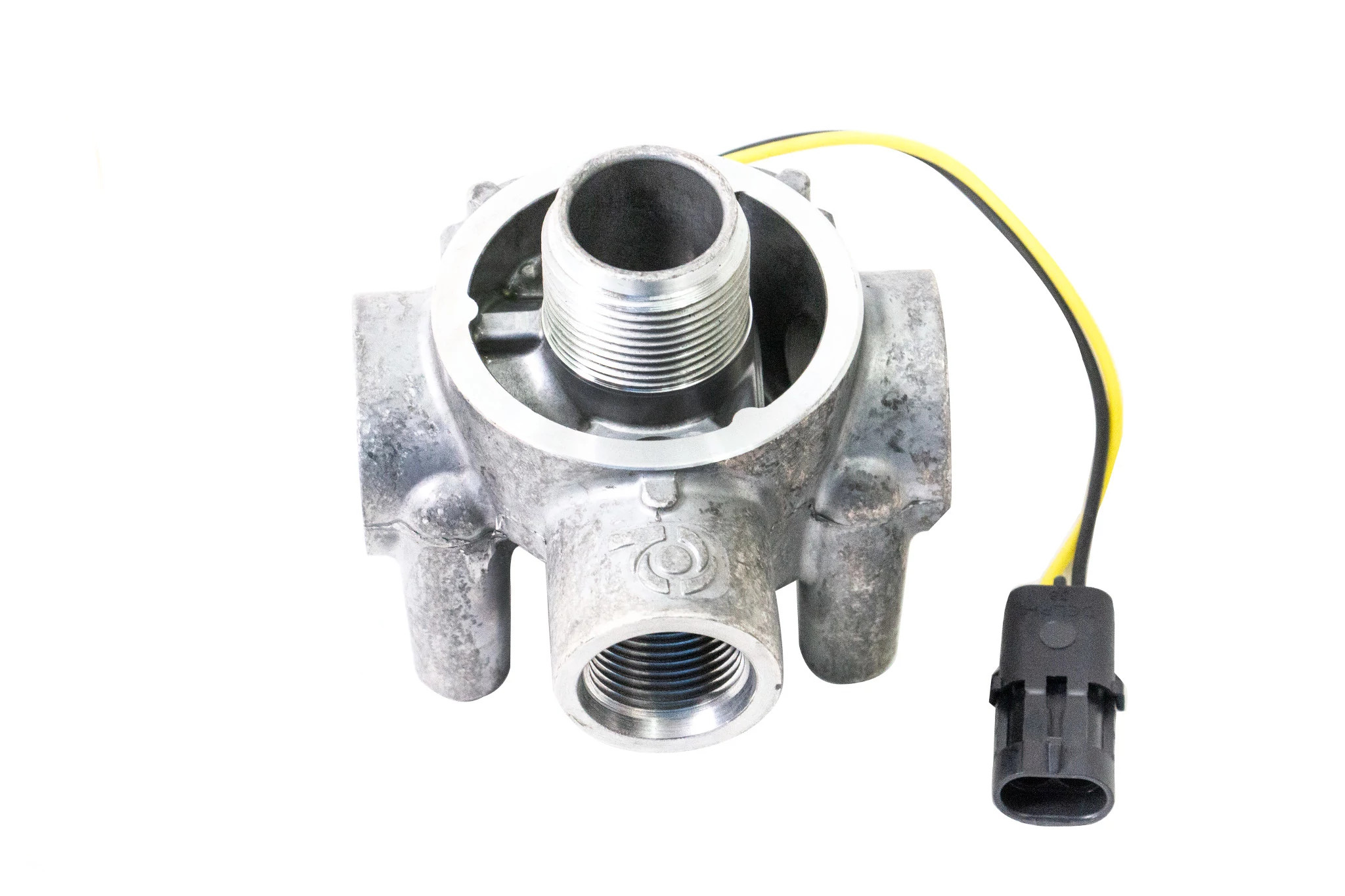 Cabeçote do filtro de óleo hidráulico