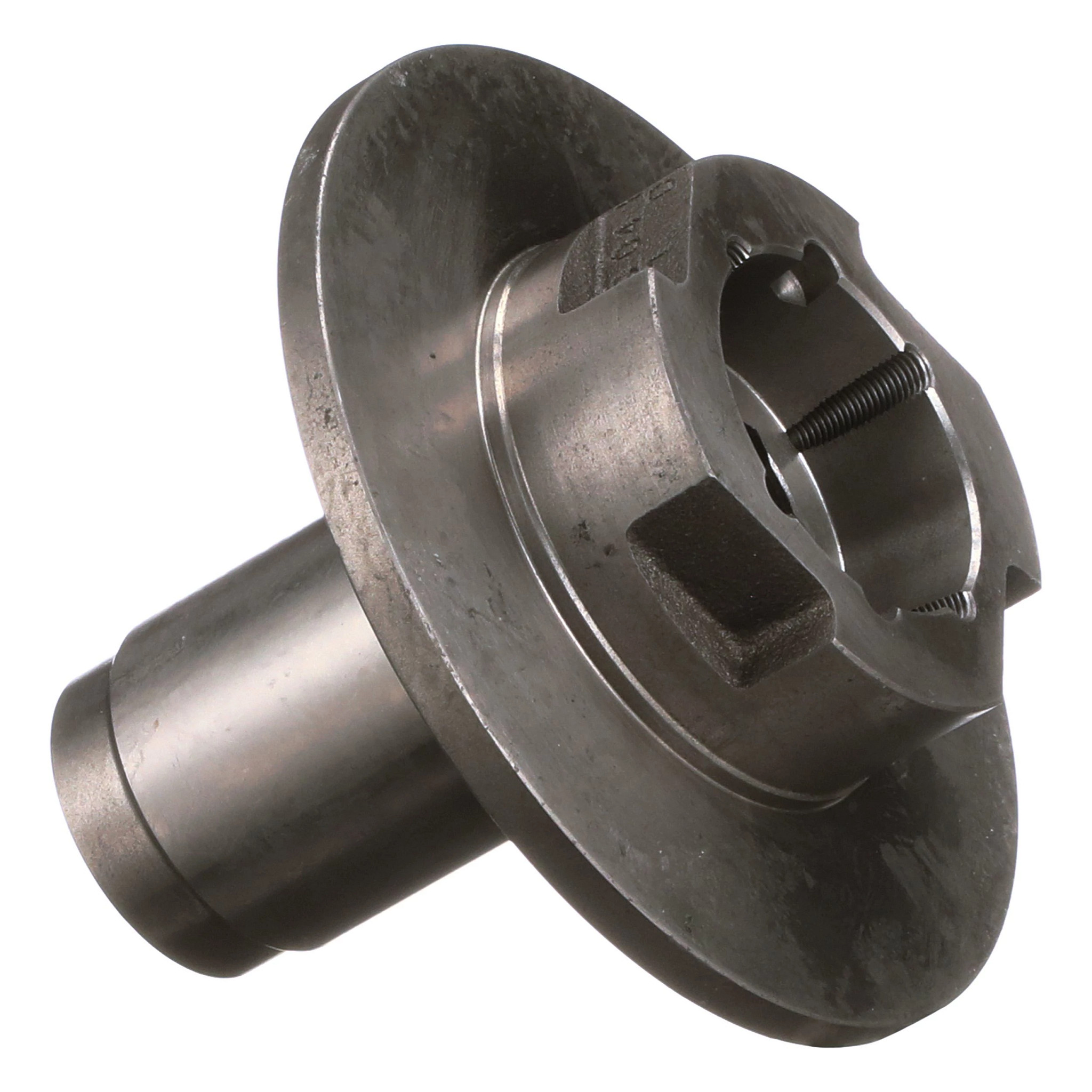 Feeder Pulley Internal Hub - Dark Gray - 180 mm L x 216 mm OD x 57 mm ID