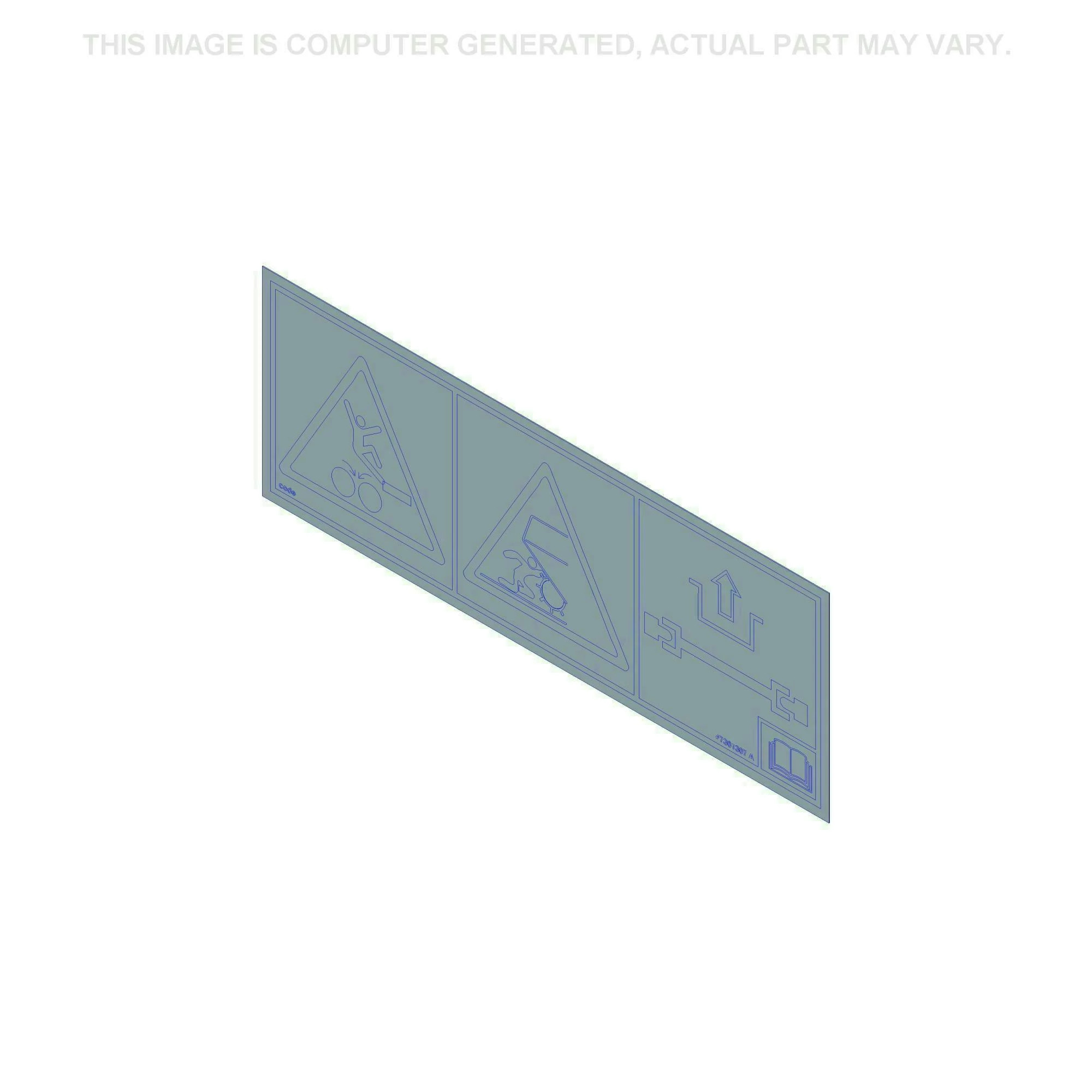 Danger Decal - Entanglement Hazard | NEWHOLLANDCE | CA | EN