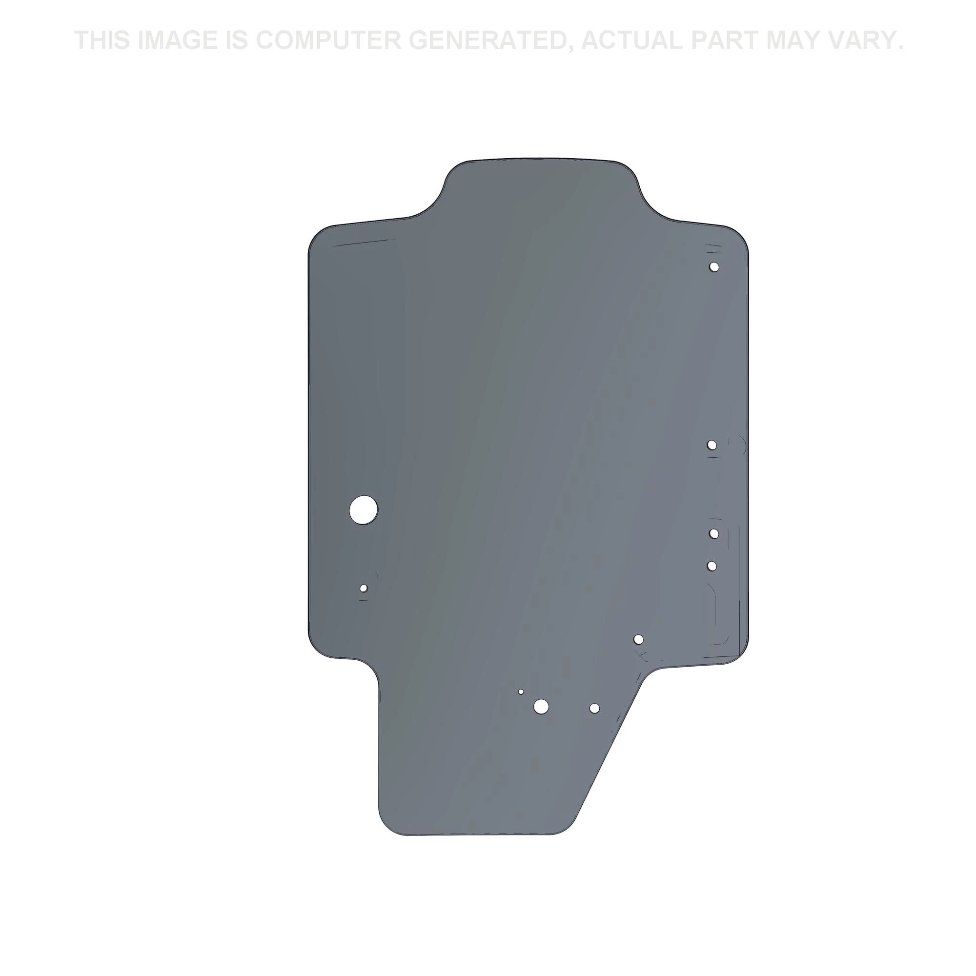 Vidro da porta da cabine