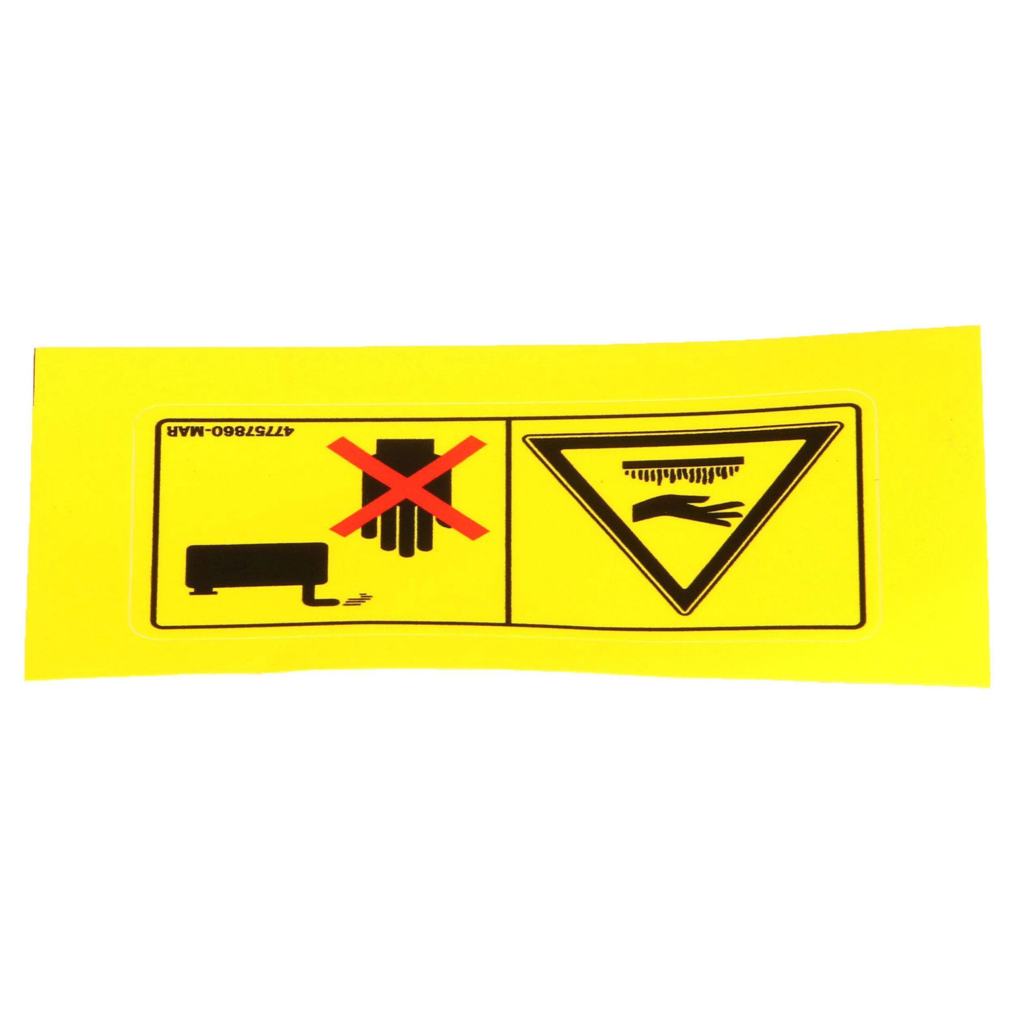 CAUTION DECAL | CASECE | CA | EN