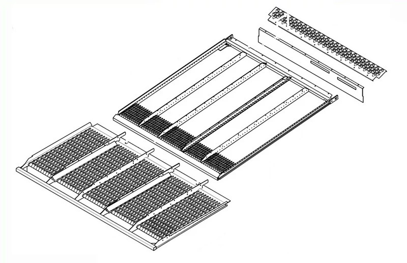 Kit de conversão da sapata de limpeza de milho