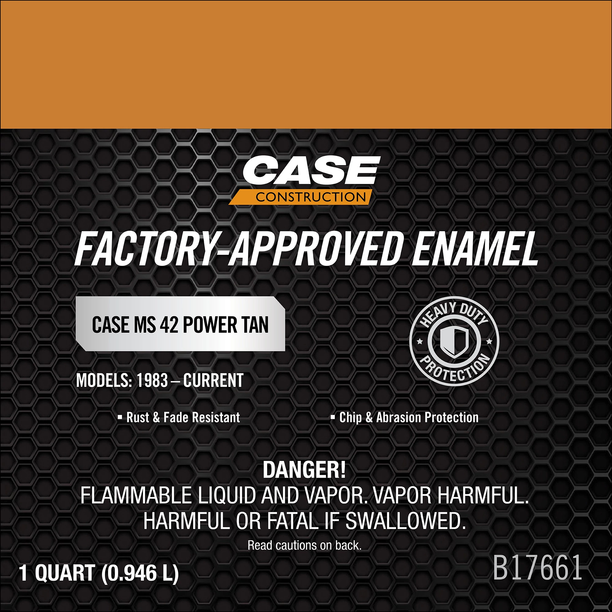 MS 42 Power Tan Enamel Paint - 1 qt/946 ml Can | NEWHOLLANDCE | US | EN