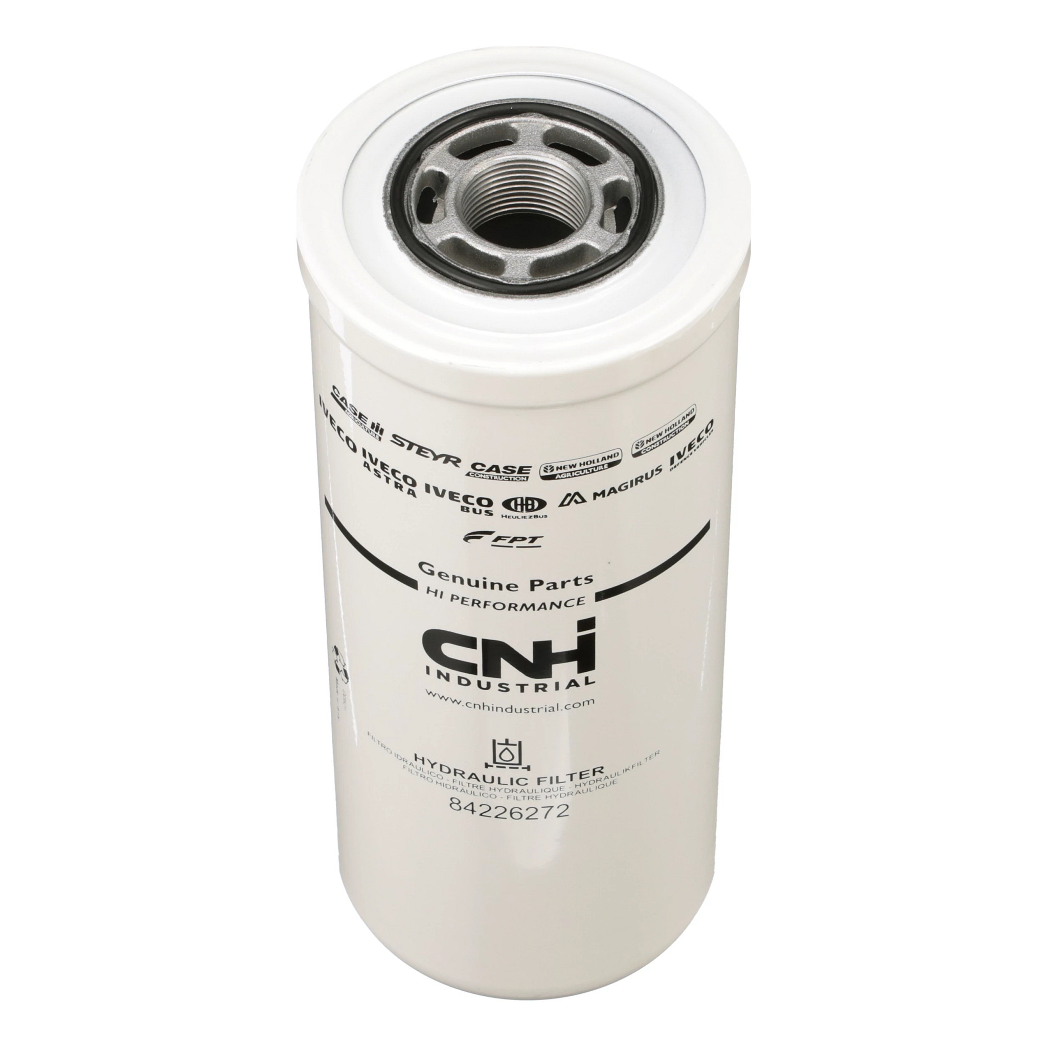 Filtro de óleo hidráulico - 121 mm DE x 296 mm C