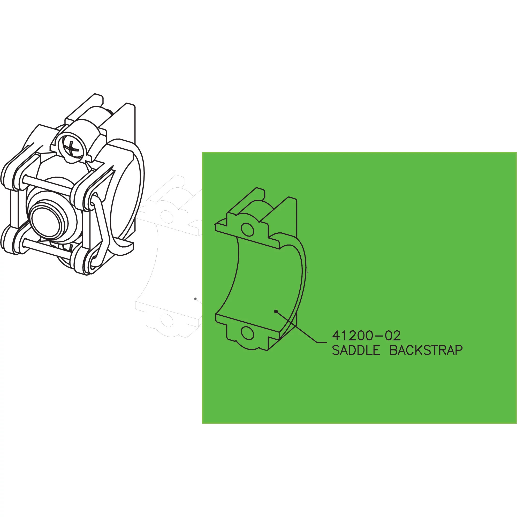 Combo-Rate® Side Saddle Backstrap | MILLER | US | EN