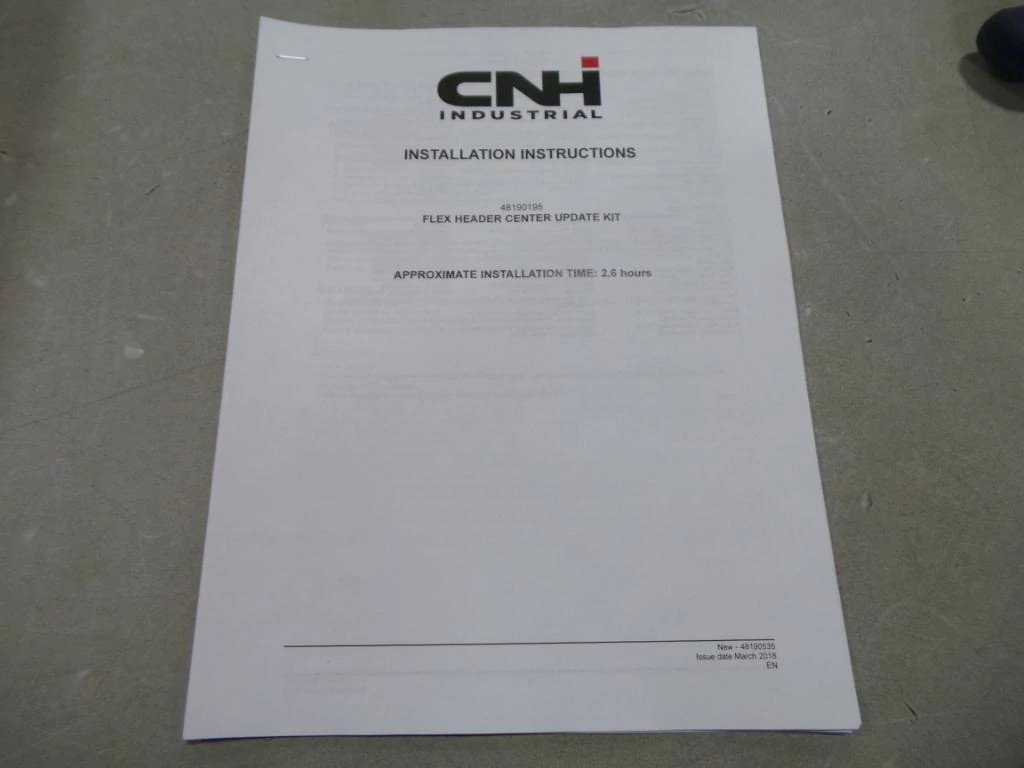 INSTRUCTION | CASEIH | CA | EN