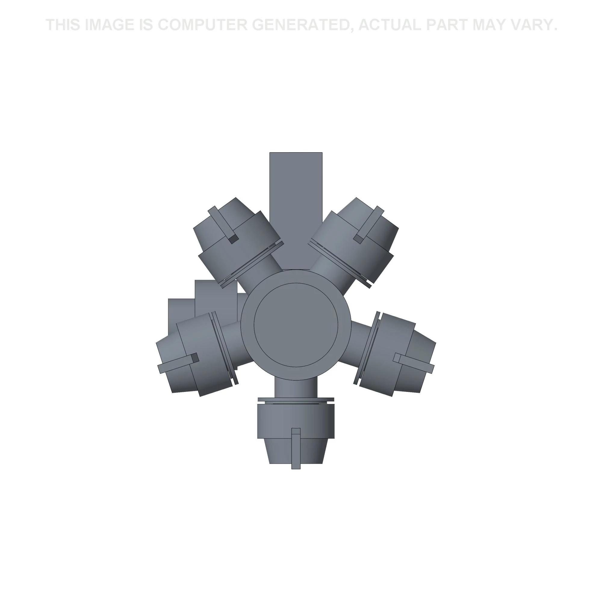 Bico de 5 vias - Lado direito