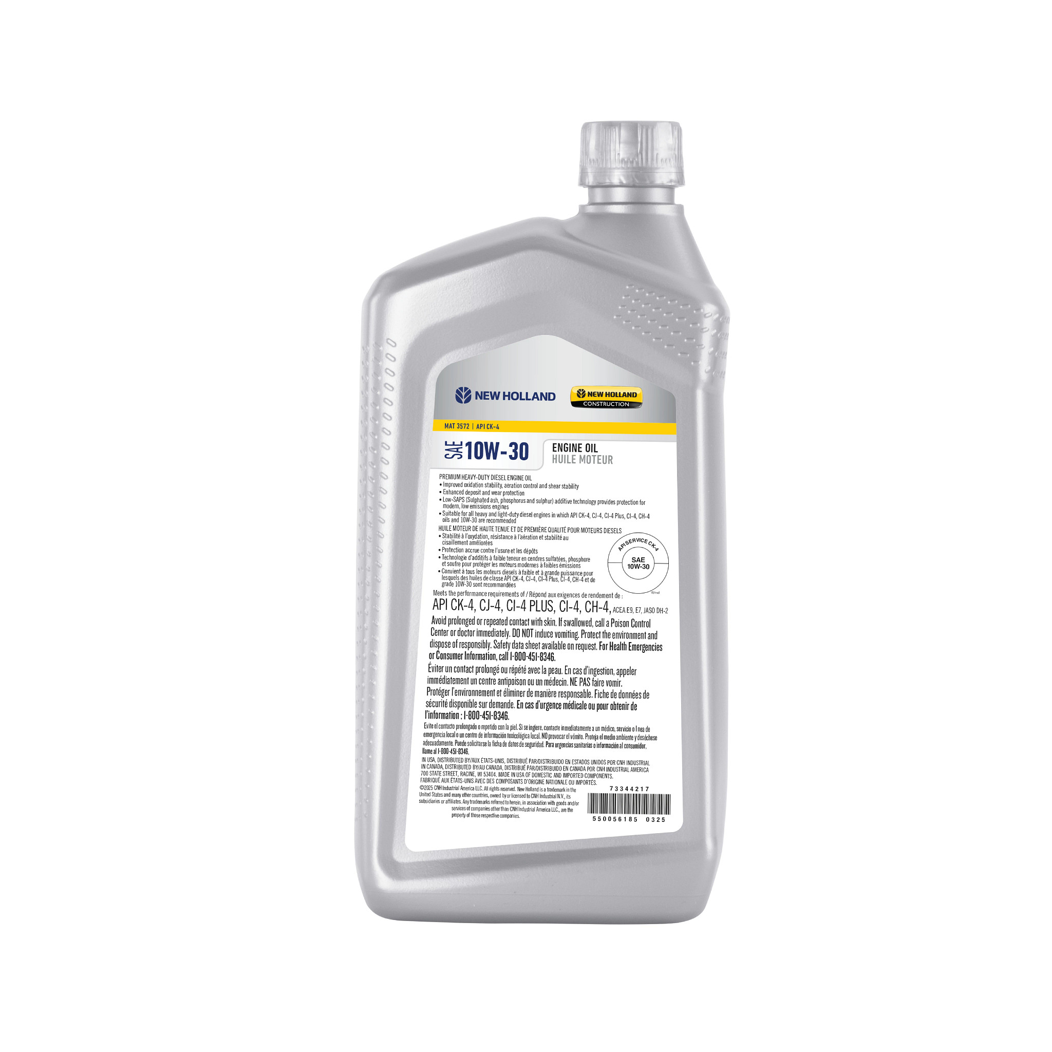ENGINE OIL | NEWHOLLANDAG | CA | EN