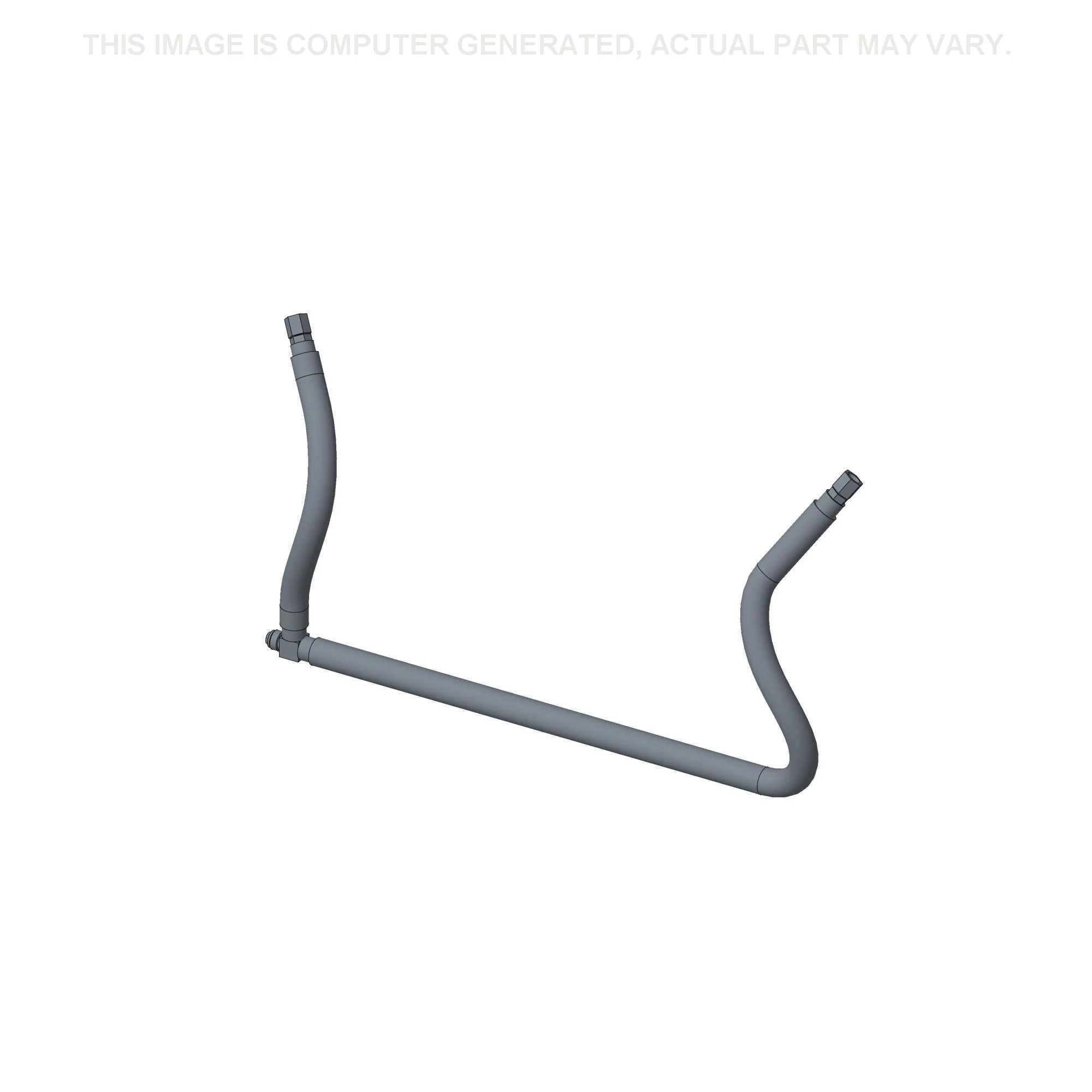 Bucket Cylinder Line Hose - SAE 100R19- 12.5 mm ID x 1457 mm L | NEWHOLLANDCE | CA | EN