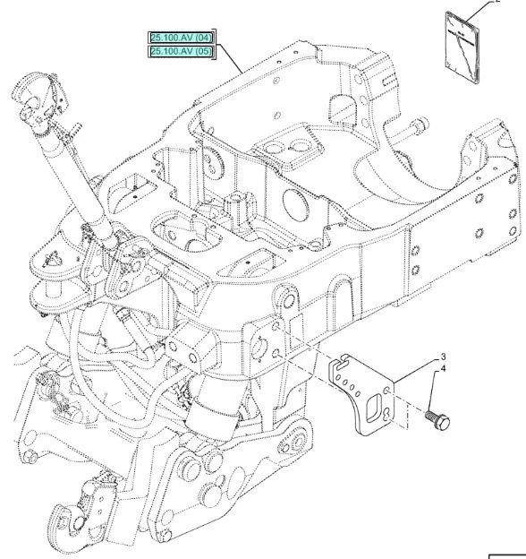 DIA KIT, TRACTOR | CASEIH | FR | FR