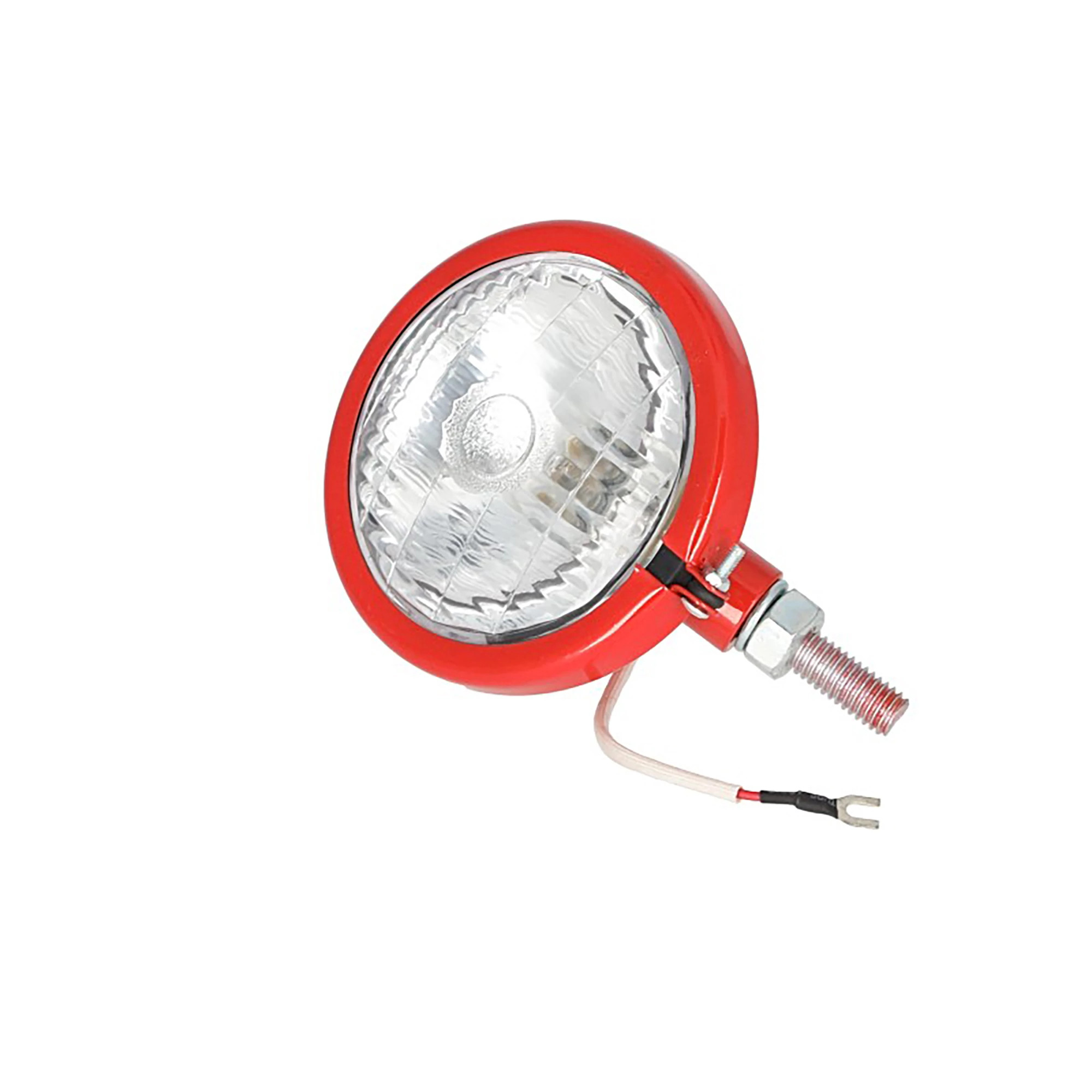 Headlight Assembly - 6-Volt - Flat Back Bulb | CASECE | CA | EN