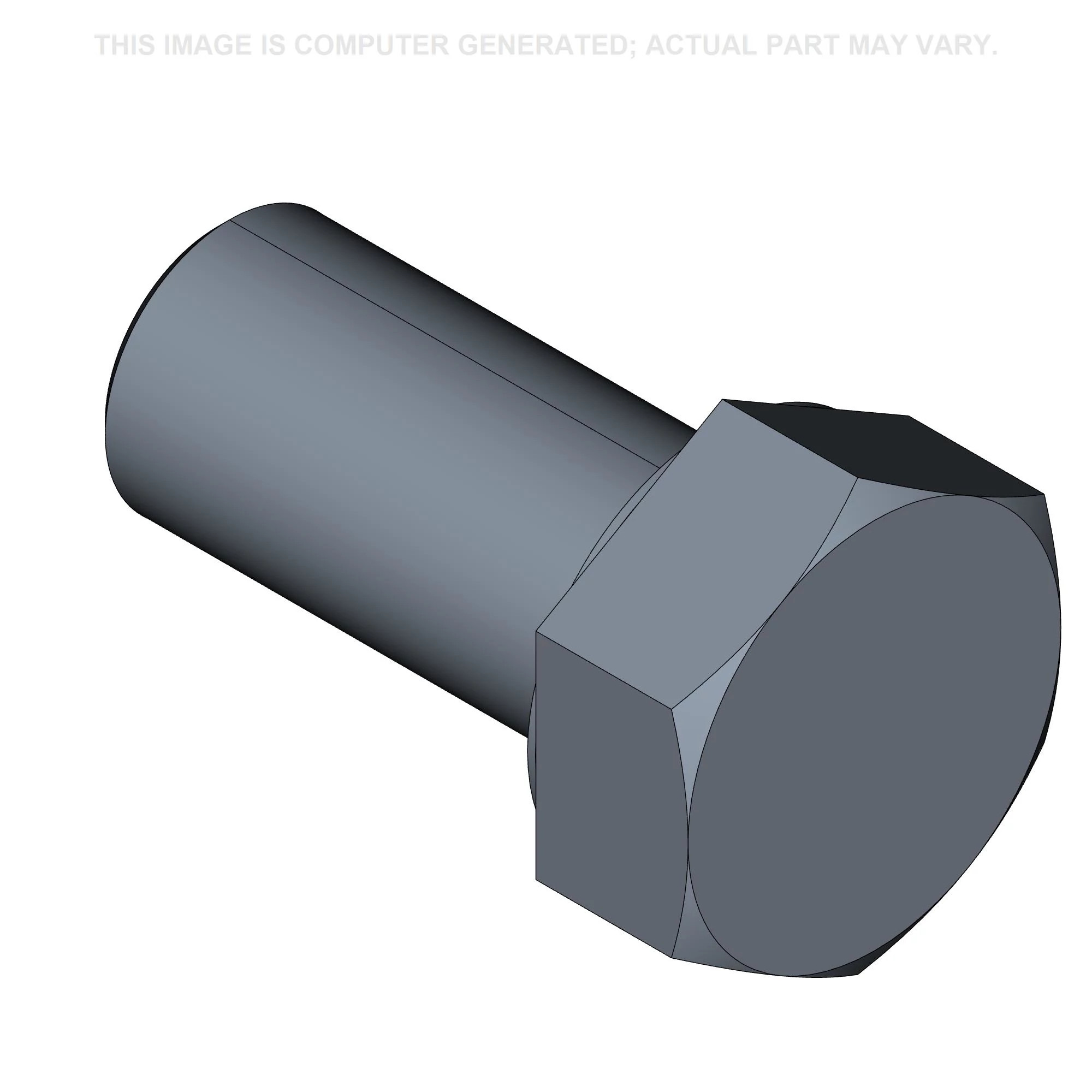 Hex Bolt - Grade 5 - Full Thread - Left-Hand Thread - 5/8"-11 x 1 1/4"