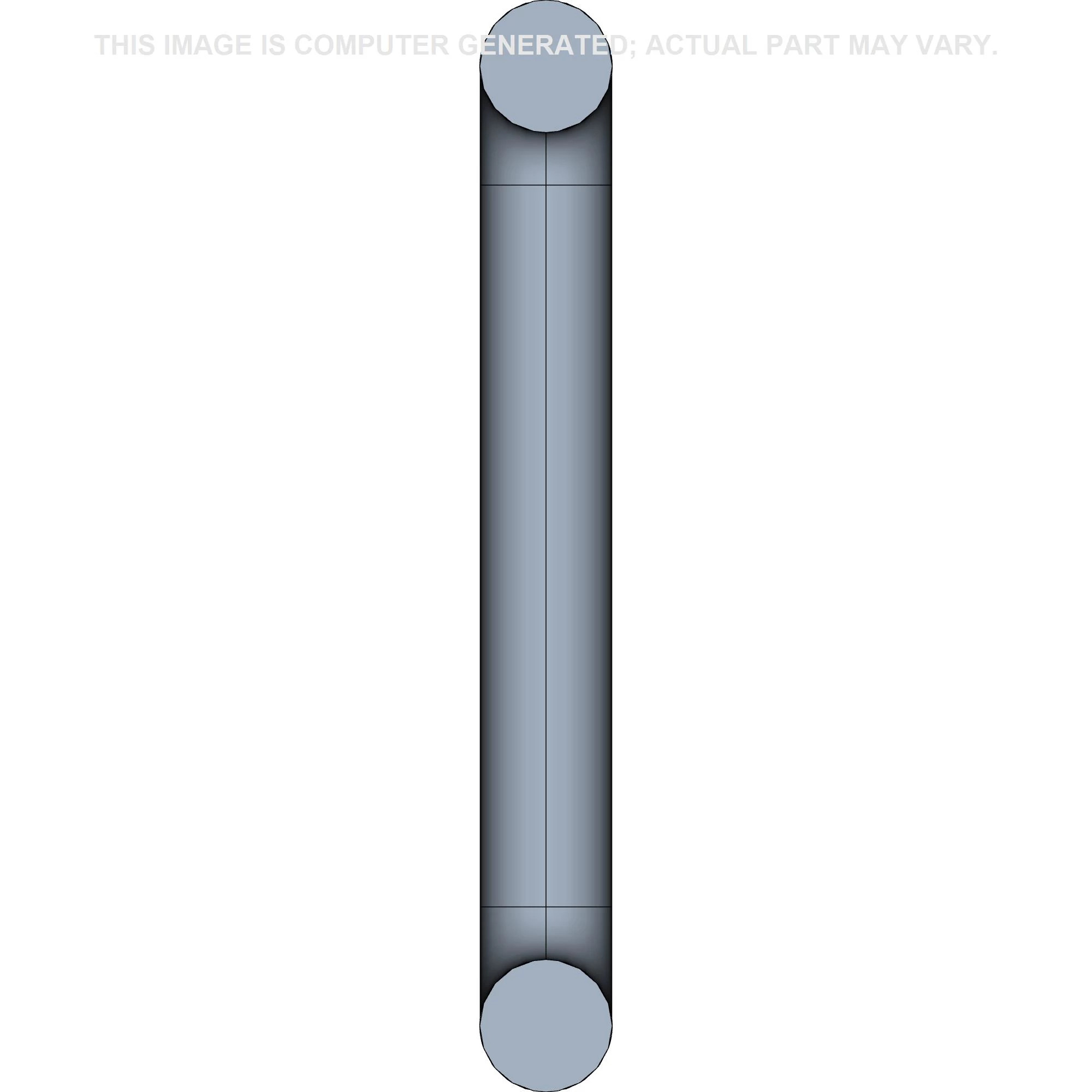 Retentor da correia de acionamento do alimentador - Zincado - 143 mm C x 131 mm A x 16 mm L