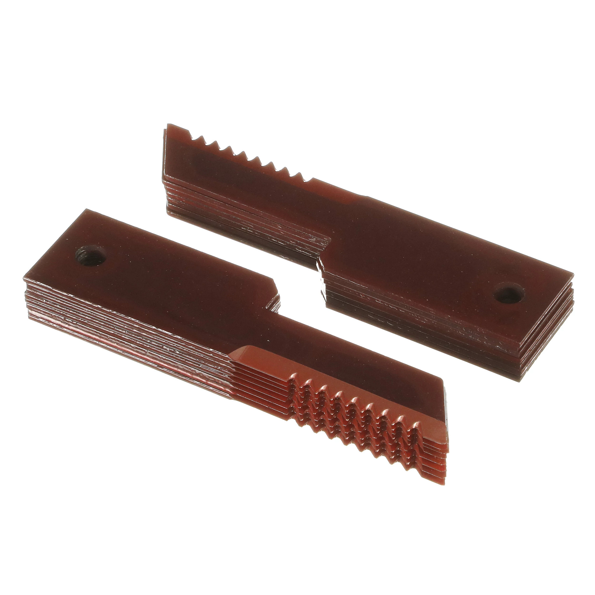 Faca do picador de palha - Estacionária - Serrilhada - 198,5 mm C x 50 mm L x 3 mm espessura | NEWHOLLANDAG | BR | PT