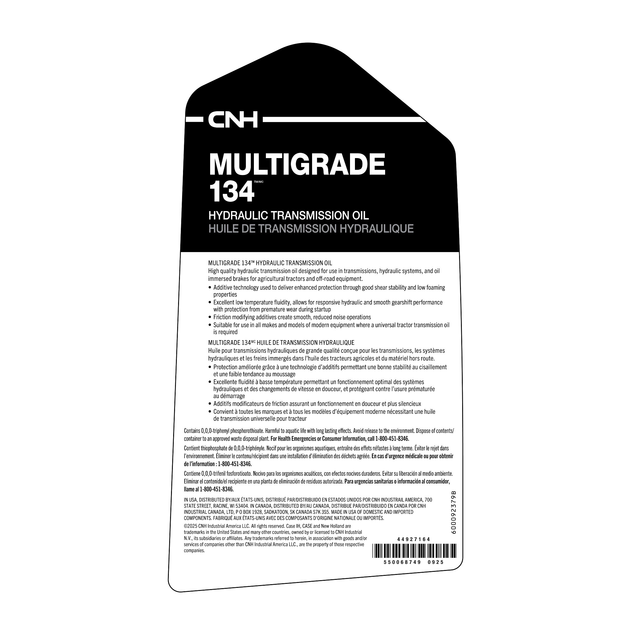 HUILE HYDRAULIQUE | CASEIH | CA | FR