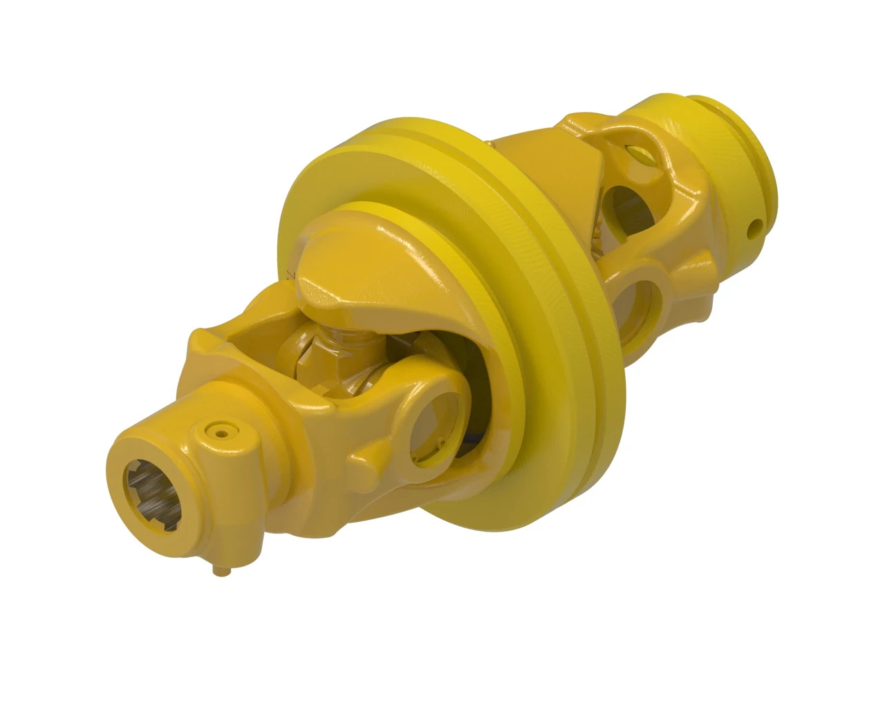 AW36-80 Series CV Wide Angle Universal Joint - 1 3/8-6 Spline Bore Quick Disconnect Connection - 51 mm Star Bore Telescoping Connection | CASEIH | US | EN