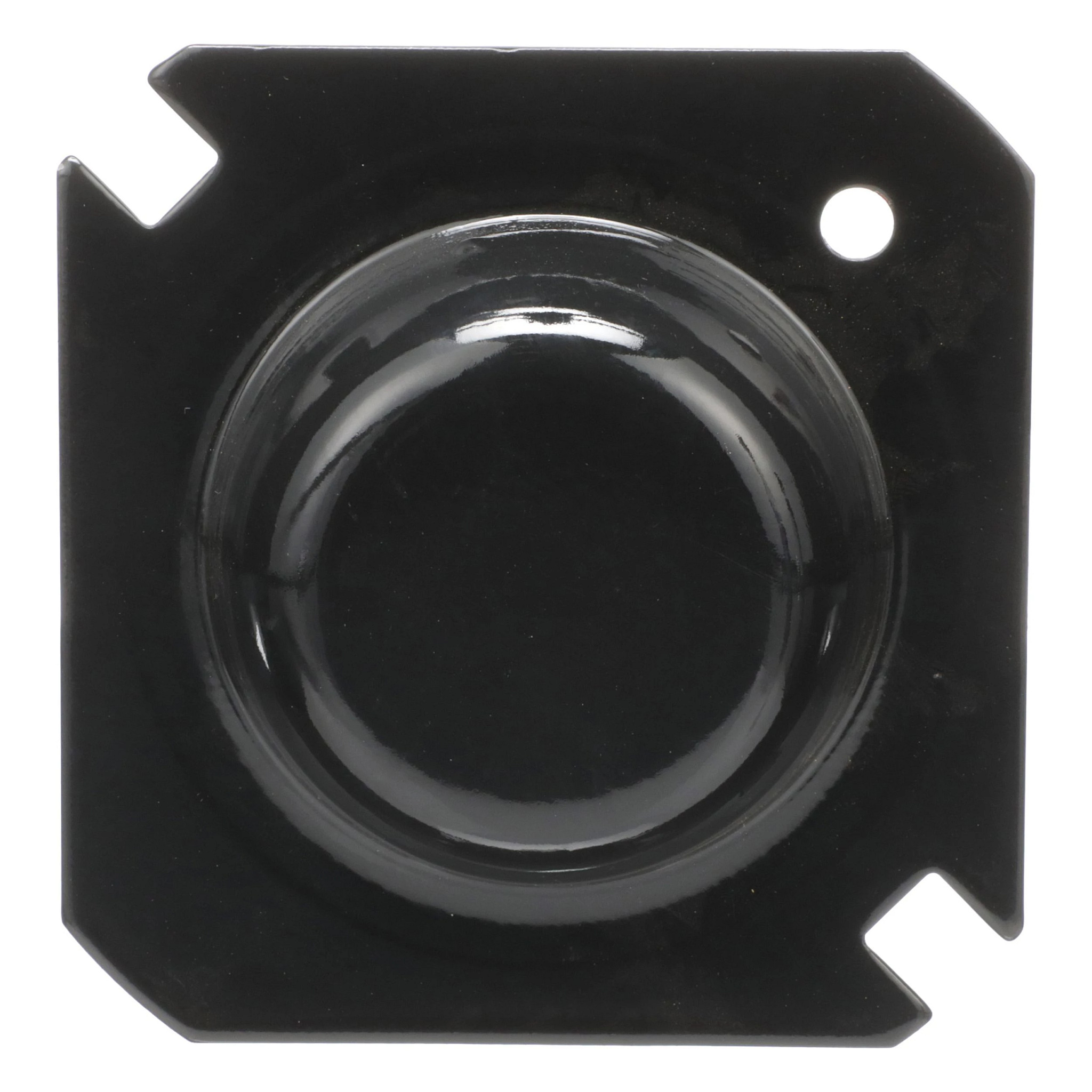 Tampa do rolamento de acionamento do ventilador do motor - 100 mm C x 28,6 mm L x 96 mm A x 2,67 mm Esp