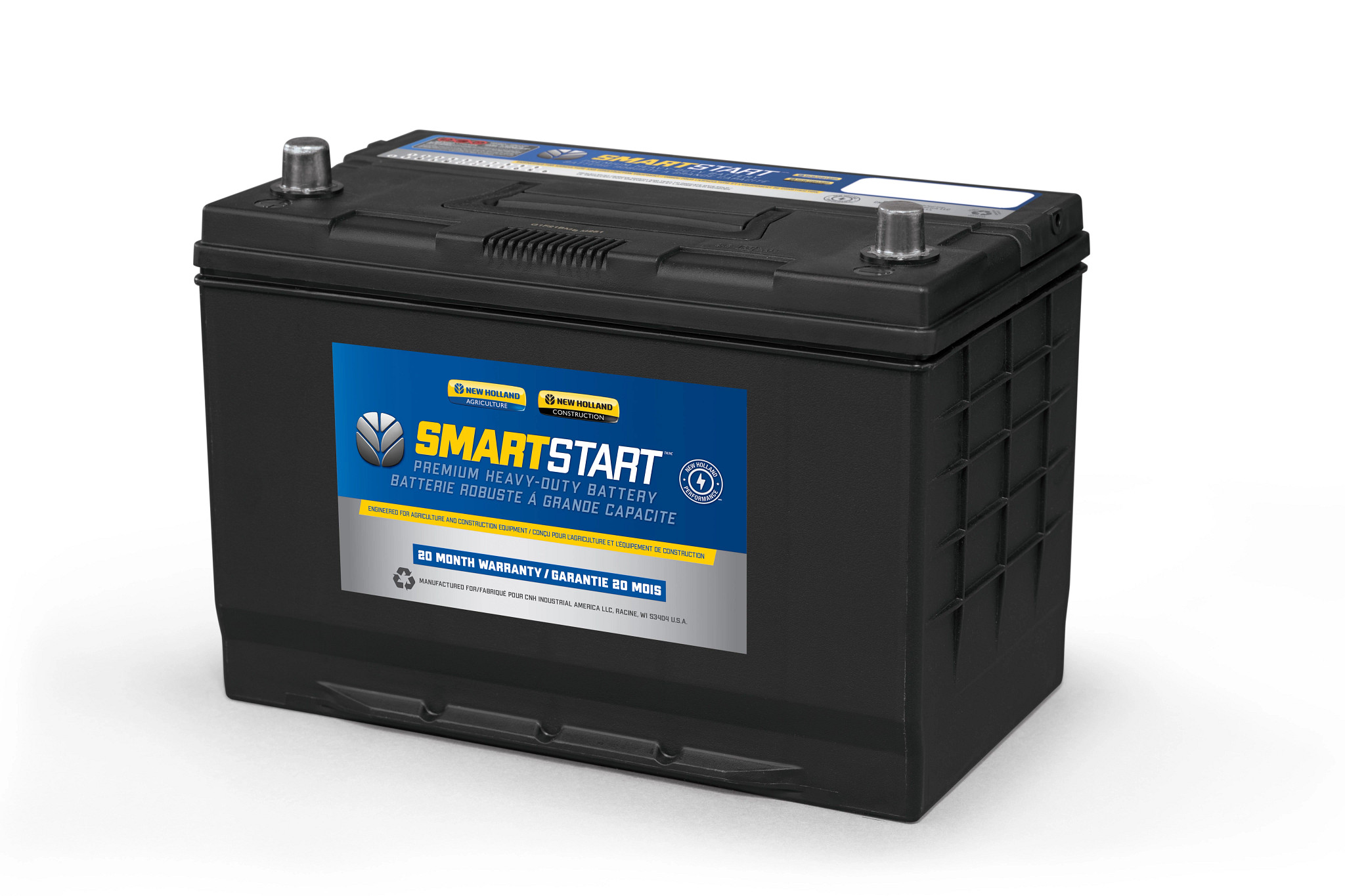 Batterie ultra-résistante SmartStart™ Premium - 12 Volts - Groupe BCI 27 | NEWHOLLANDCE | CA | FR