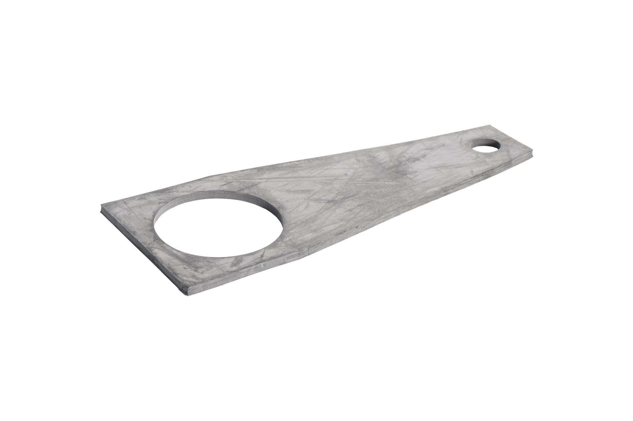 Espaçador para puxador da porta inferior - 180,5 mm C x 68 mm L x 4,4 mm Esp