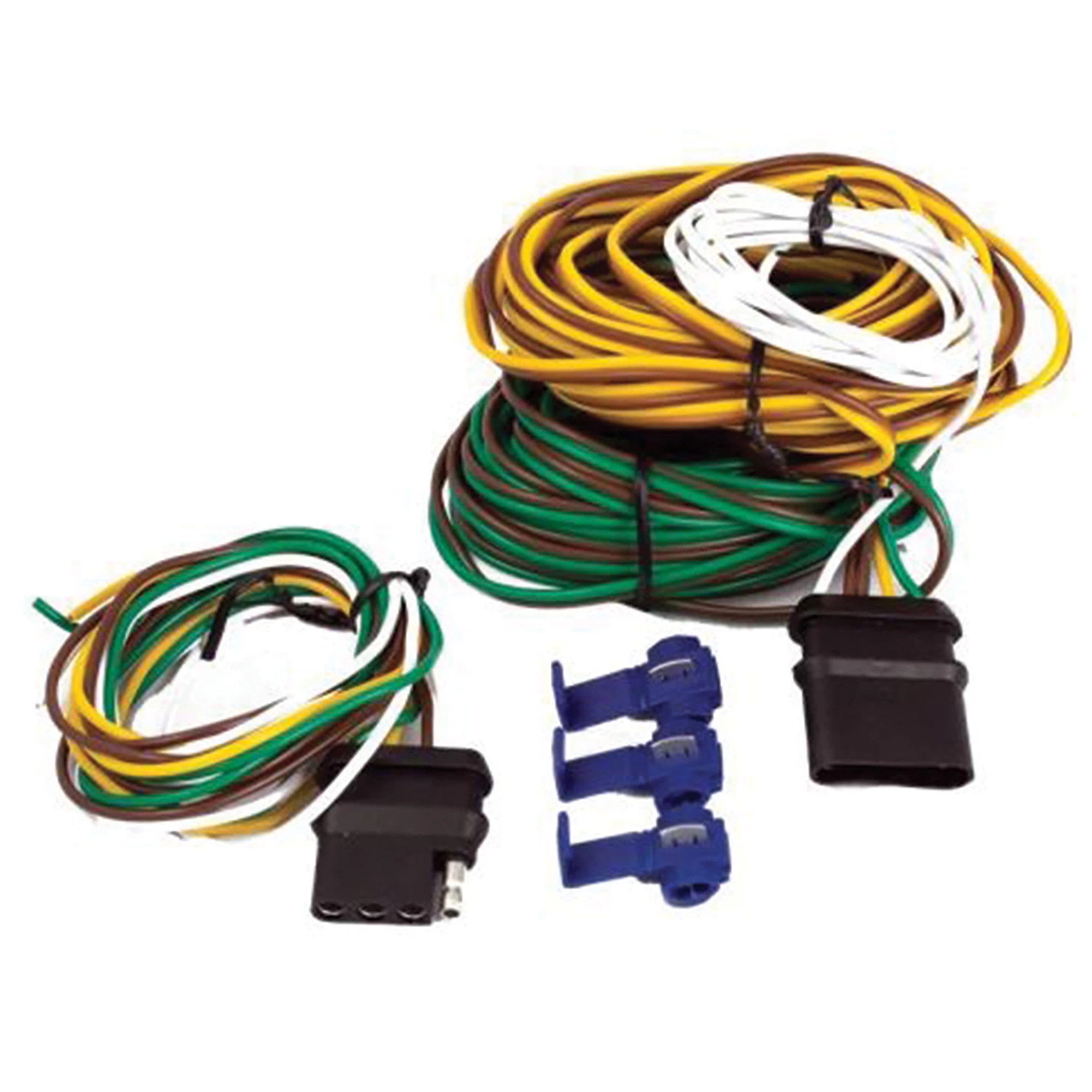 Trailer Wiring Kit - 4-Pole Flat - 20' Split Wire for Right and Left Trailer Lights | CASEIH | US | EN