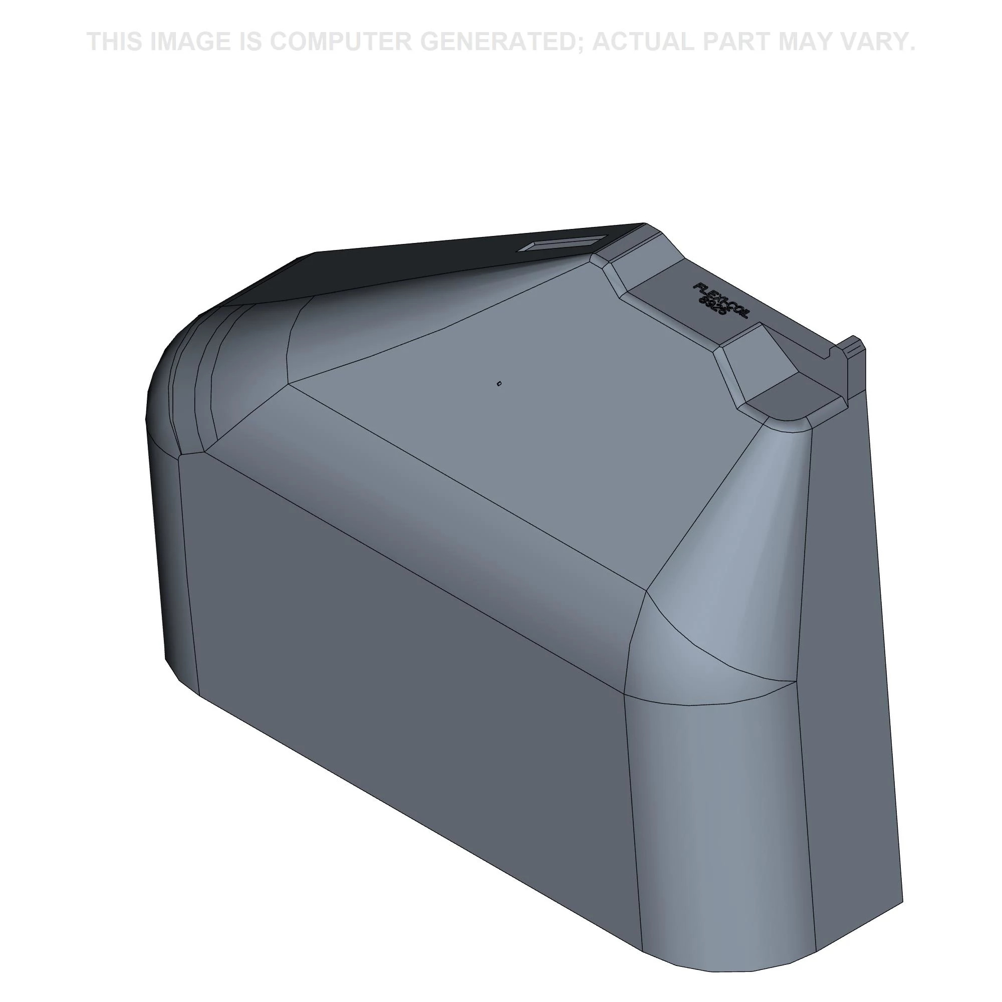 End Windscreen Panel - Short Left-Hand | FLEXICOIL | US | EN