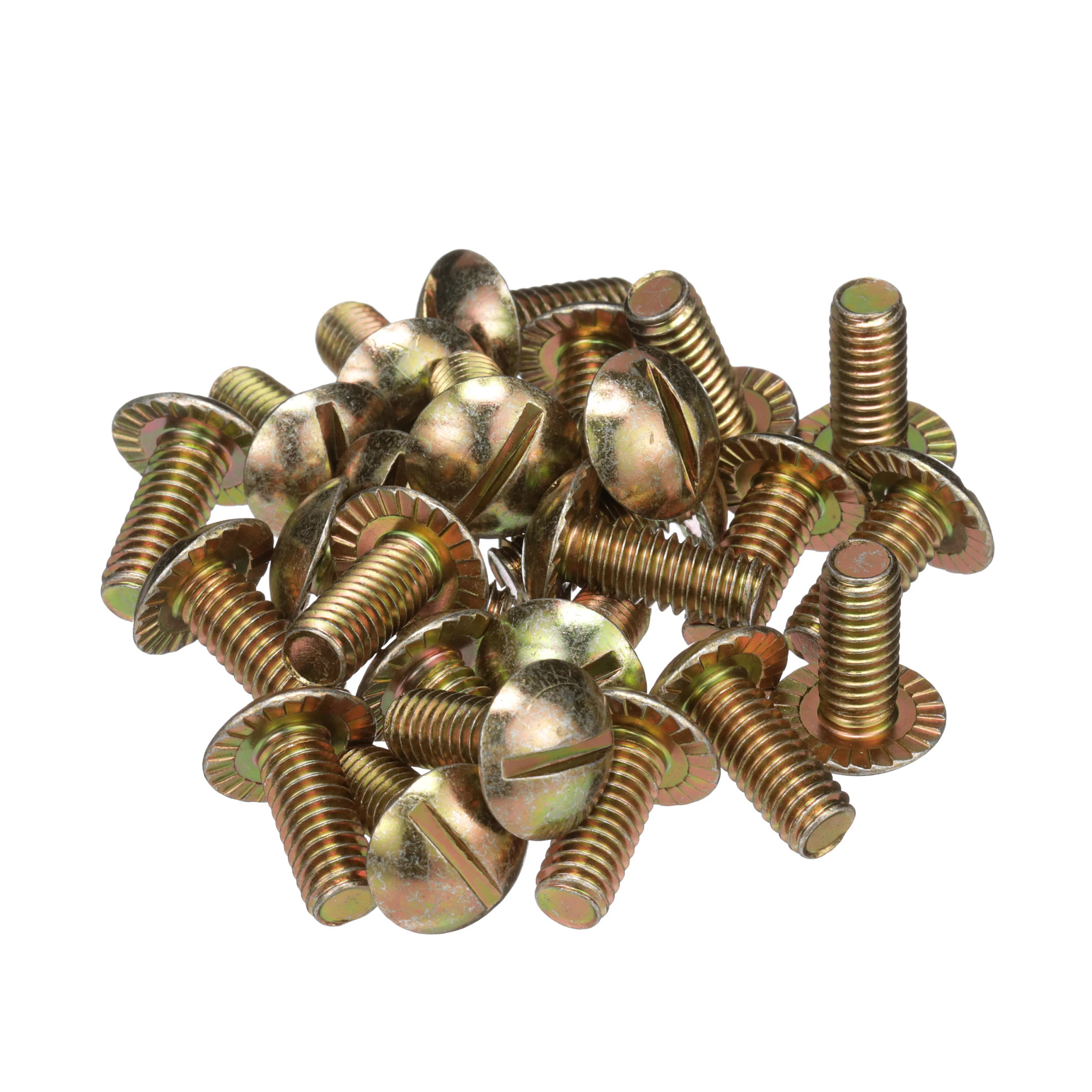 Parafuso com cabeça de tremoço serrilhada - 5/16