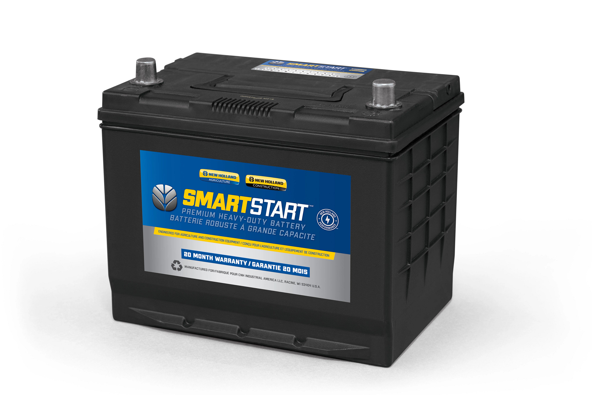 Batterie ultra-résistante SmartStart™ Premium - 12 Volts - Groupe BCI 24F | NEWHOLLANDCE | CA | FR