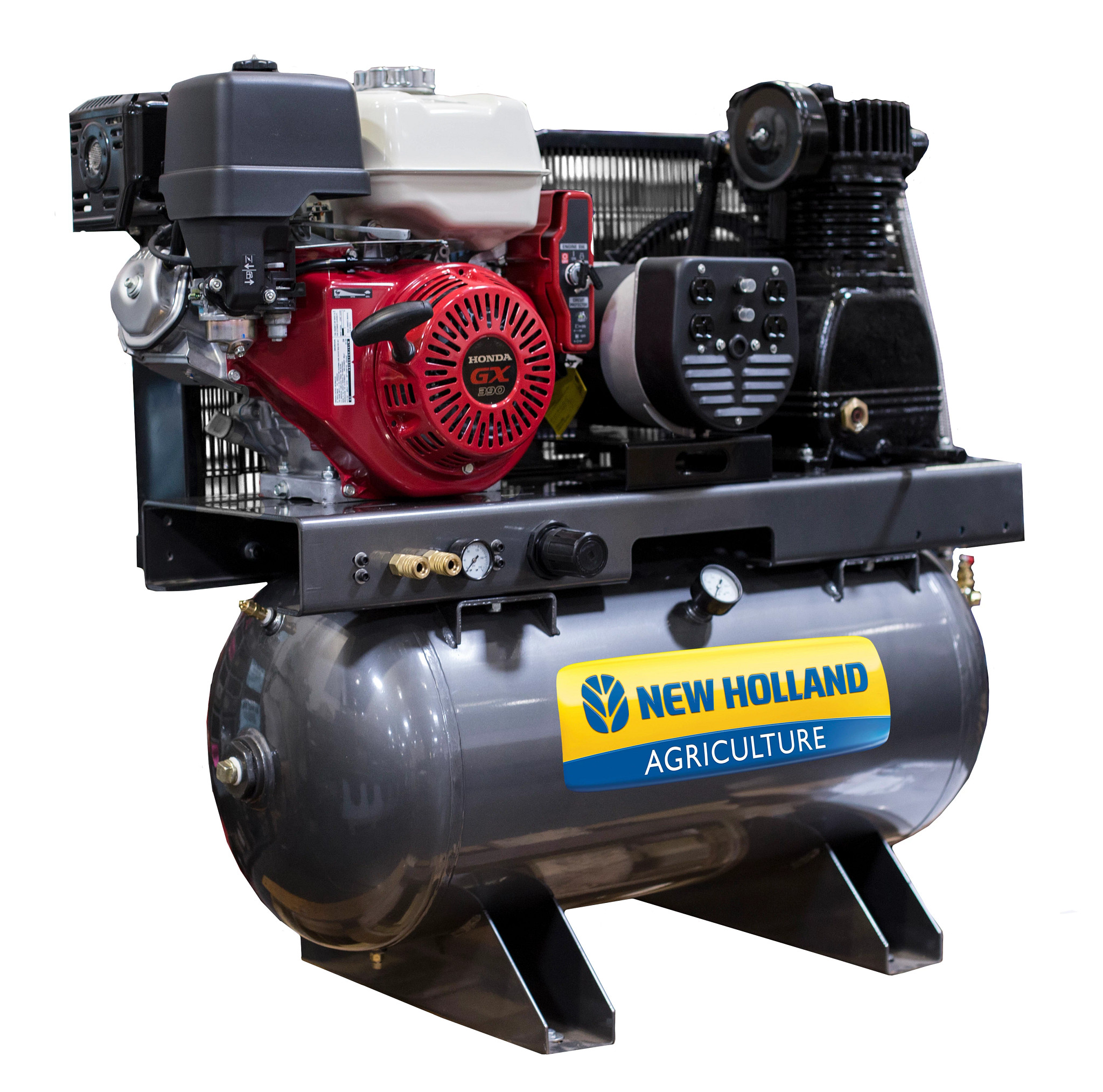 Honda Air Compressor - Truck Mount - 16 CFM @ 175 PSI | NEWHOLLANDAG | CA | EN