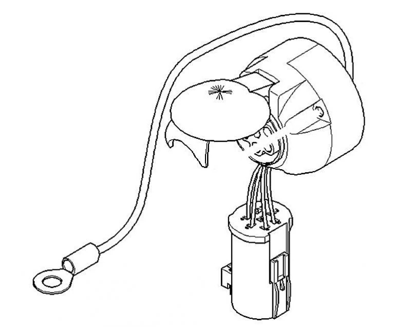 7-Pin Plug for Front Hydraulic Power Lift | CASEIH | GB | EN