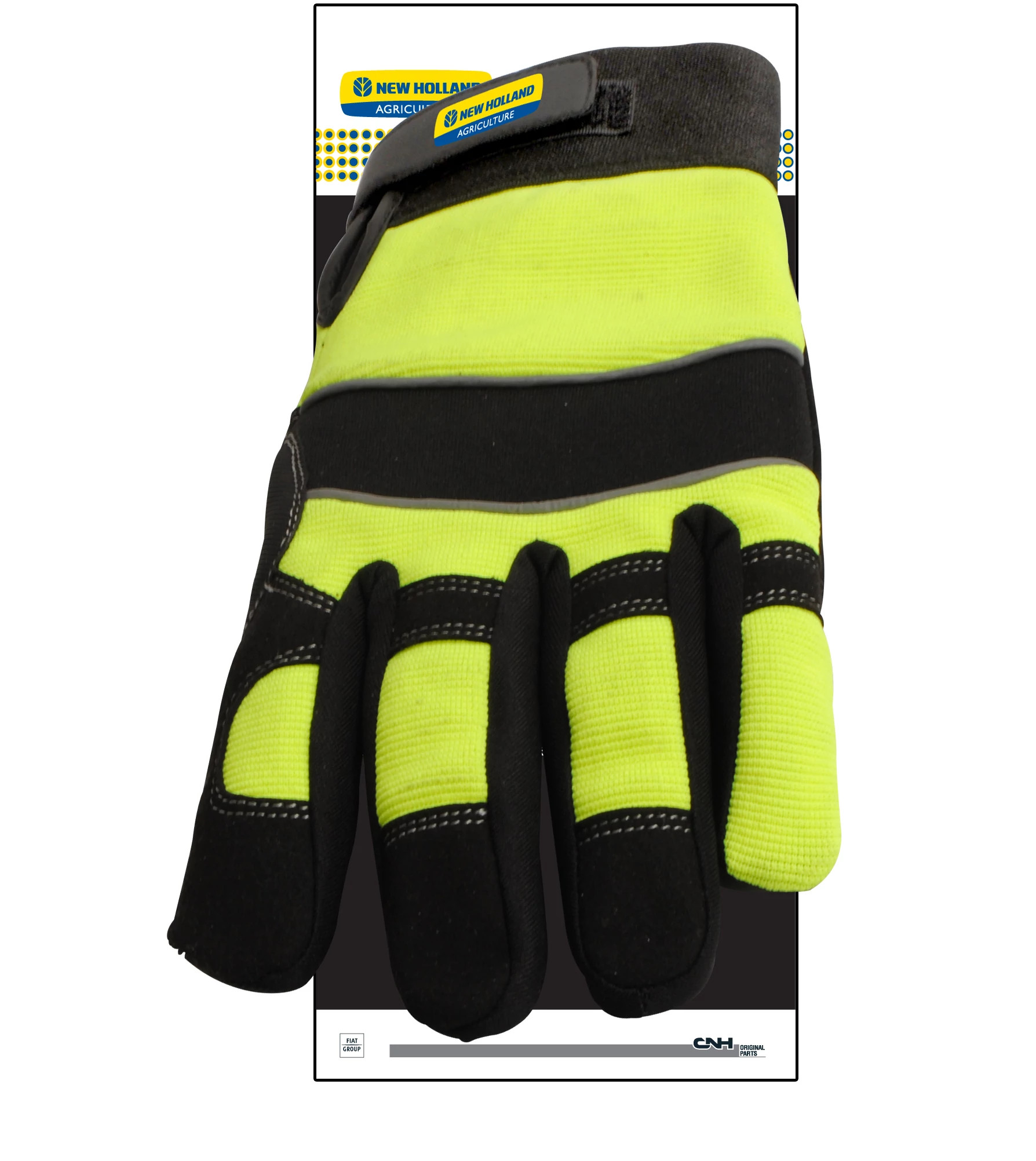 Gants isolés à haute visibilité - Très grand | NEWHOLLANDAG | CA | FR