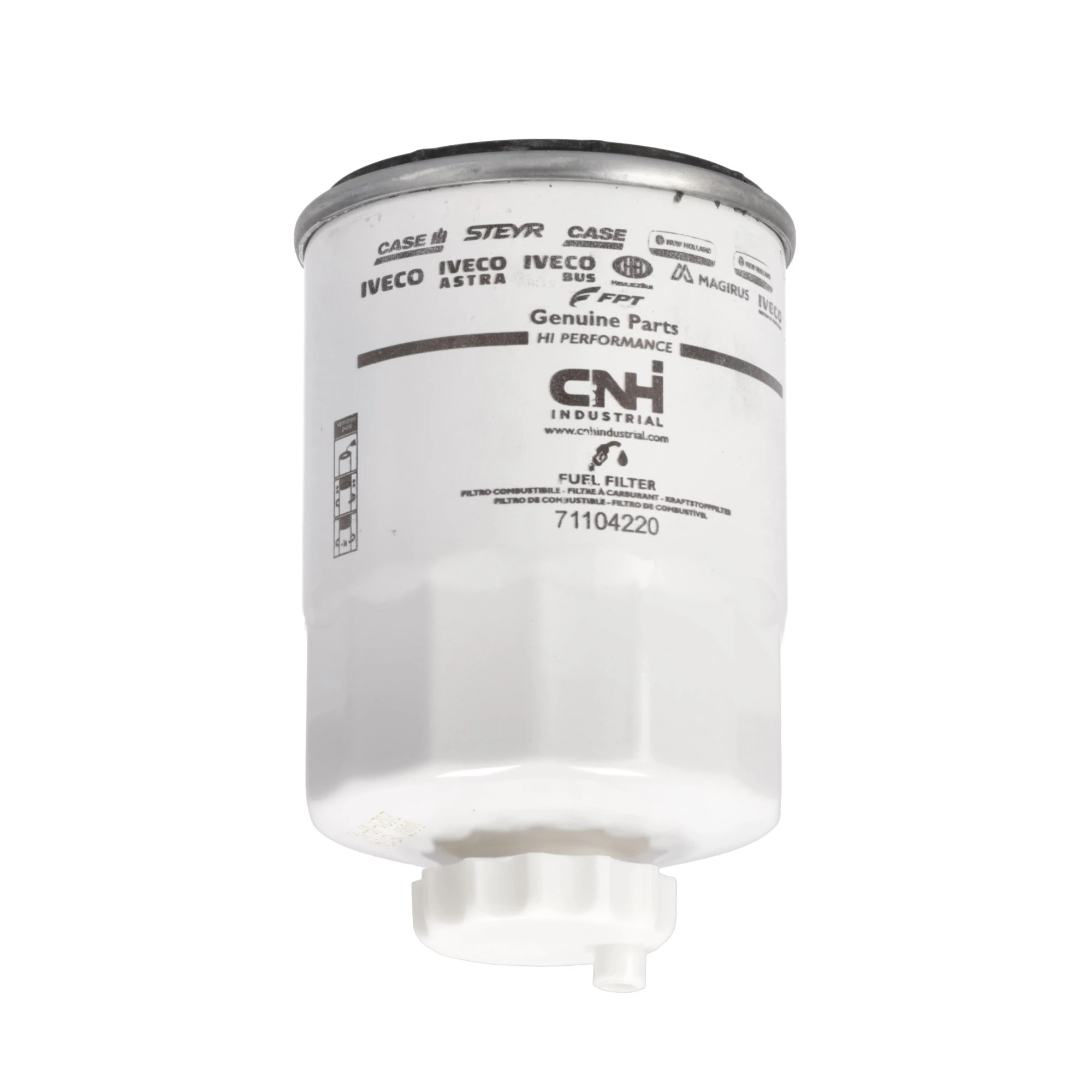 Filtro de combustível - 78 mm DE x 124 mm C | CASEIH | BR | PT