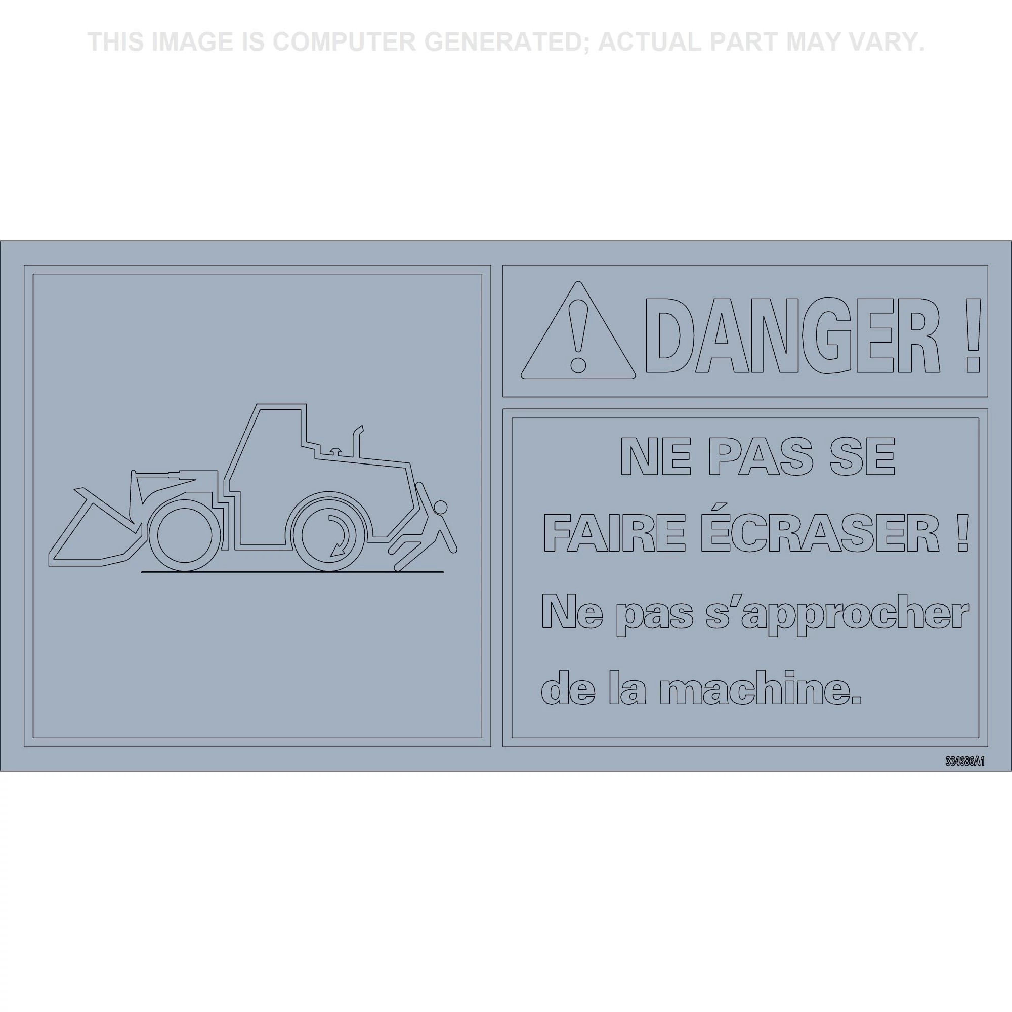 WARNING DECAL | NEWHOLLANDCE | CA | EN