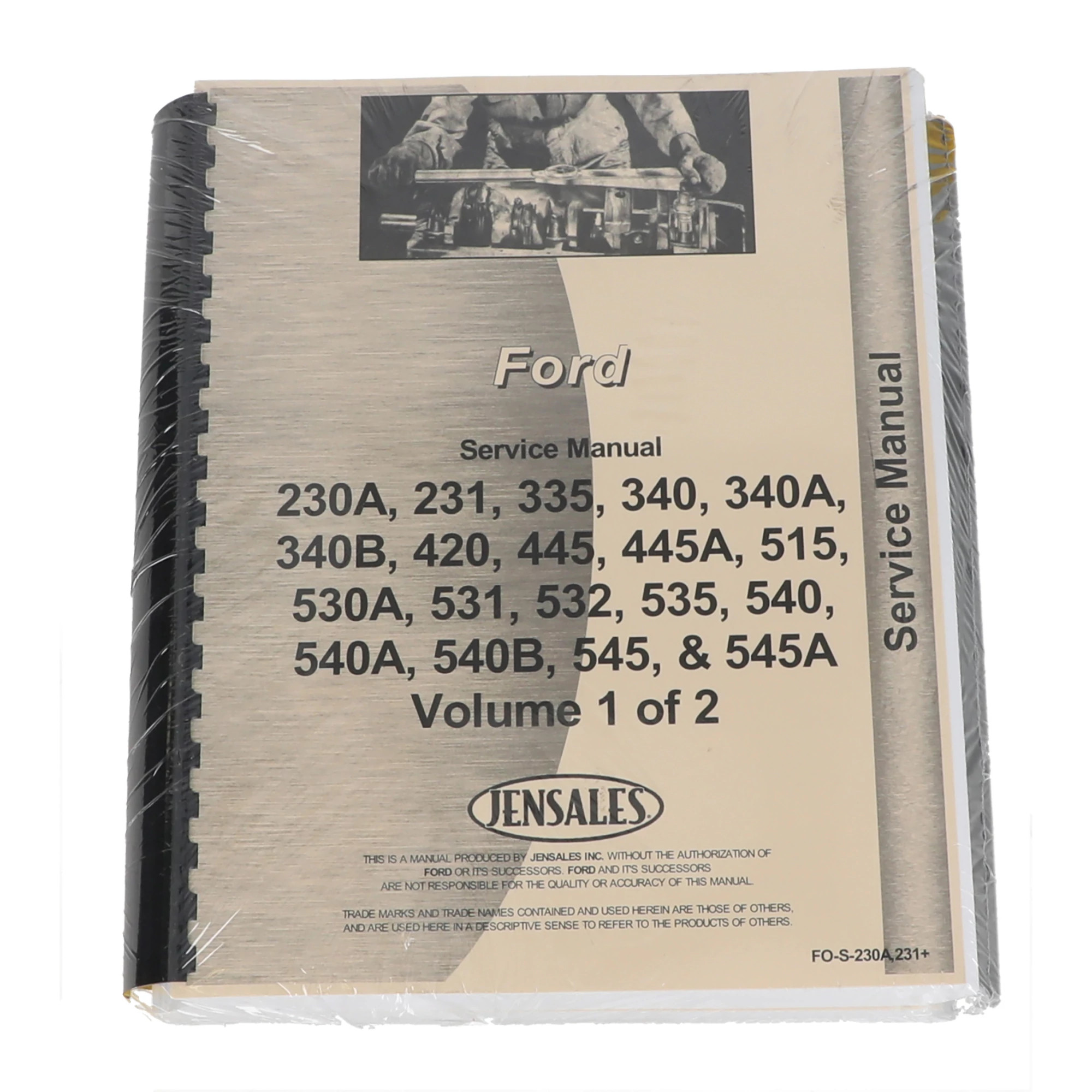 Service Manual for Ford Tractors | NEWHOLLANDAG | US | EN