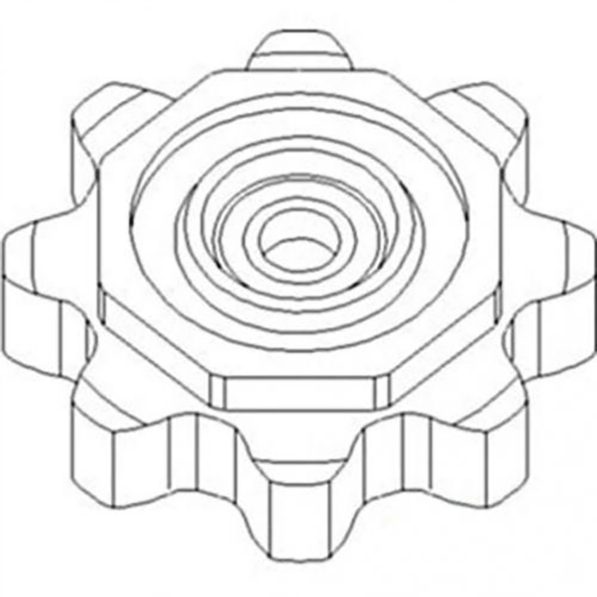 Gathering Chain Idler Sprocket - 8 Teeth | CASEIH | US | EN