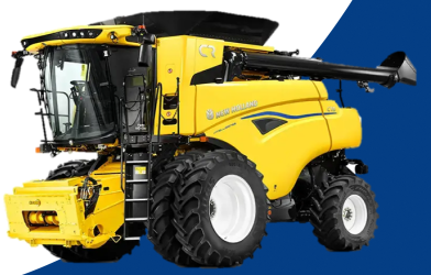Colheitadeira da Linha CR New Holland