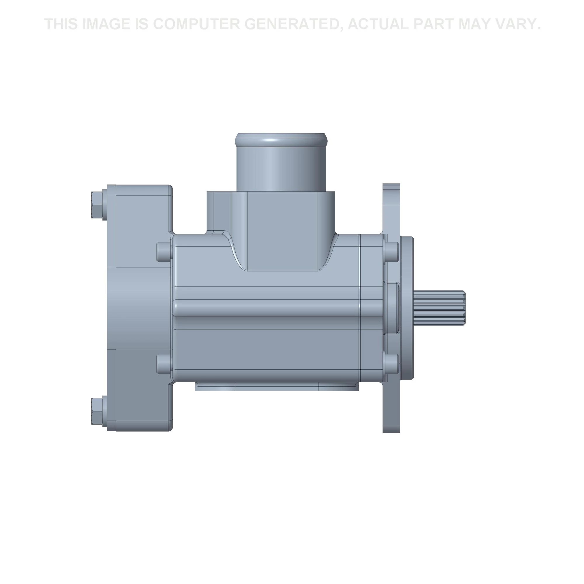 Bomba hidráulica de lubrificação de carga dupla - 37,4/66,5 cc - 50/550 PSI