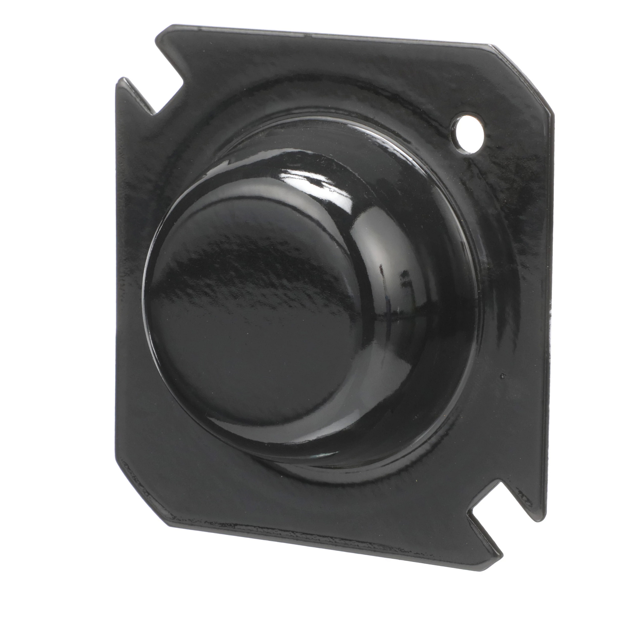 Tampa do rolamento de acionamento do ventilador do motor - 100 mm C x 28,6 mm L x 96 mm A x 2,67 mm Esp | NEWHOLLANDAG | BR | PT